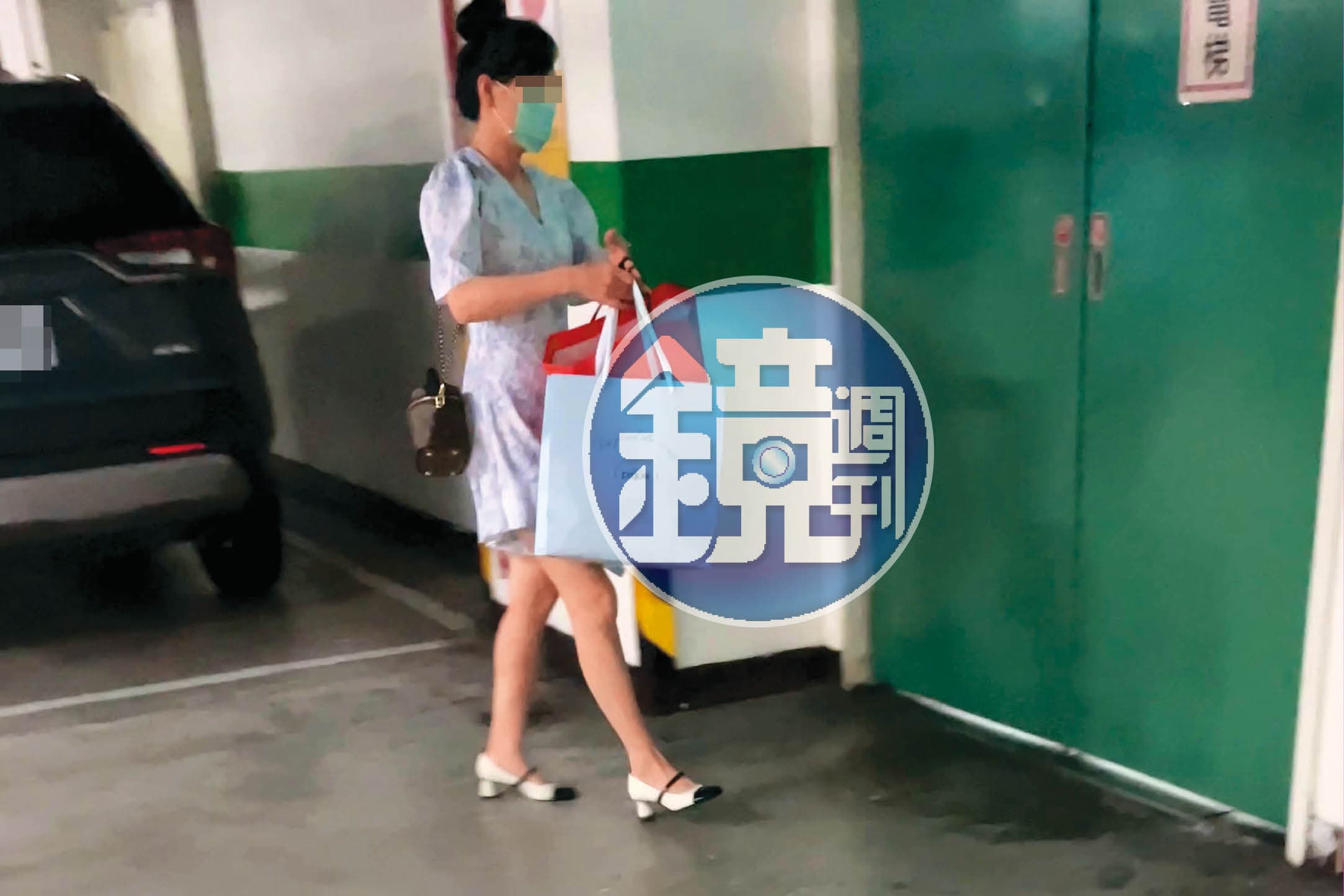 6月28日08:12,這天護理師過完夜、坐著江坤俊的車回到醫院上班。