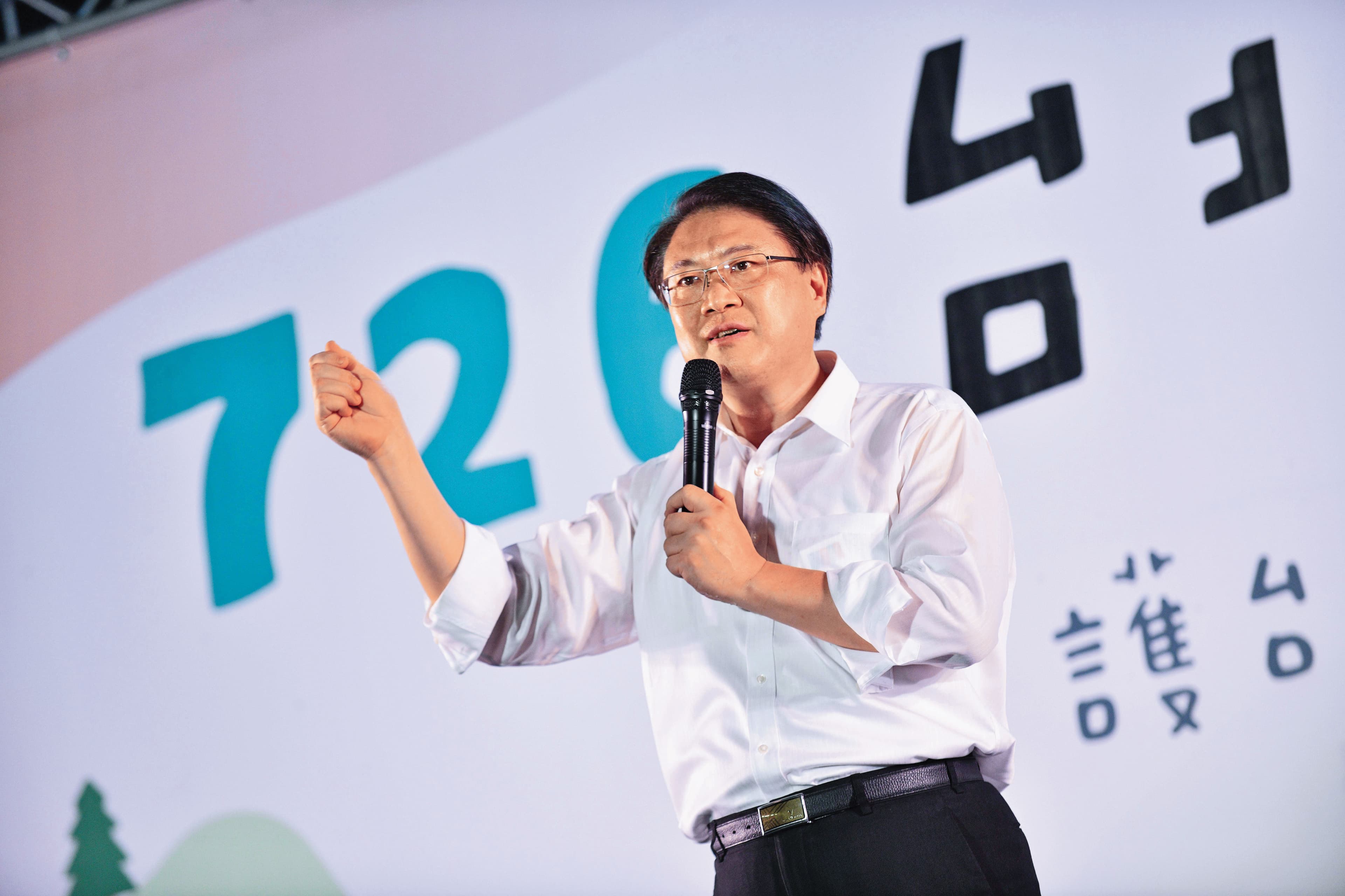 林右昌被視為是北、桃活棋。(鏡報李智為)