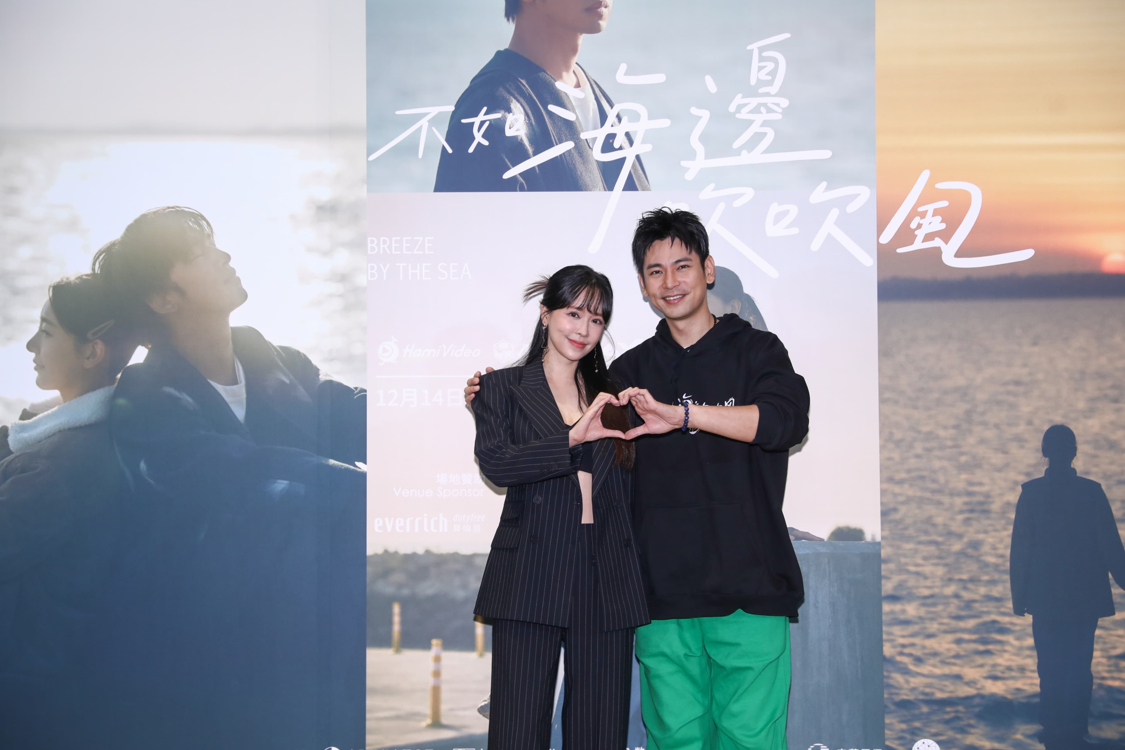楊子儀在新戲有別以往的演出,和莊茜佳搭檔。