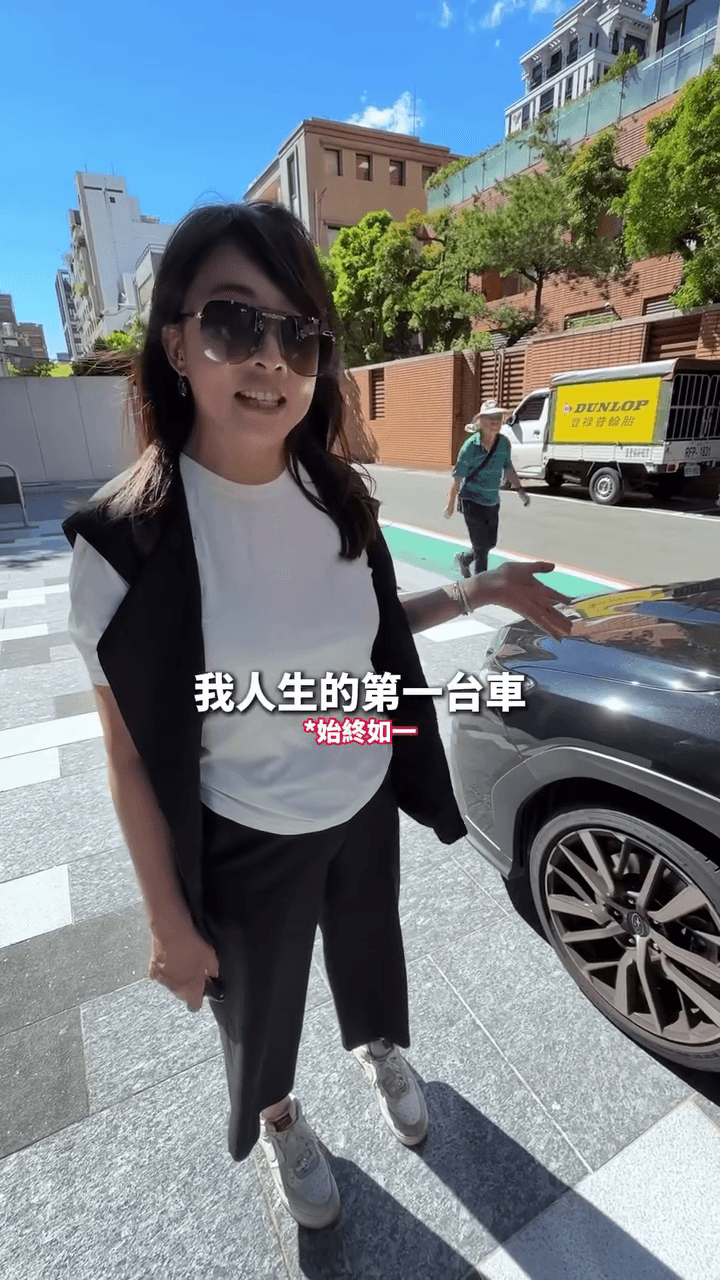 路永佳的車子開了好幾年。(翻攝clarelu_j3 IG)