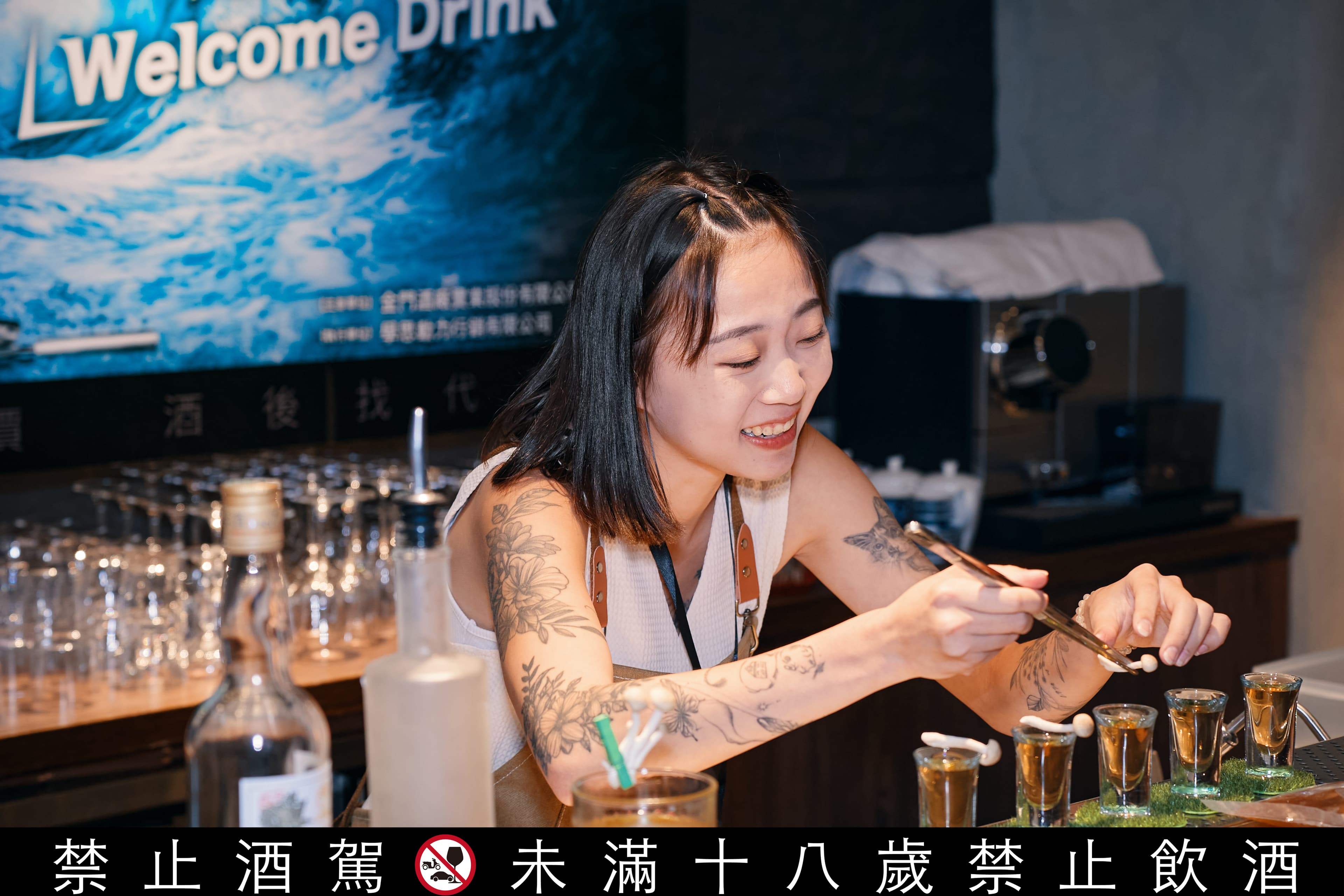 2025金酒盃全國職業調酒競賽,吸引了來自全台157組調酒師參與,競爭激烈。