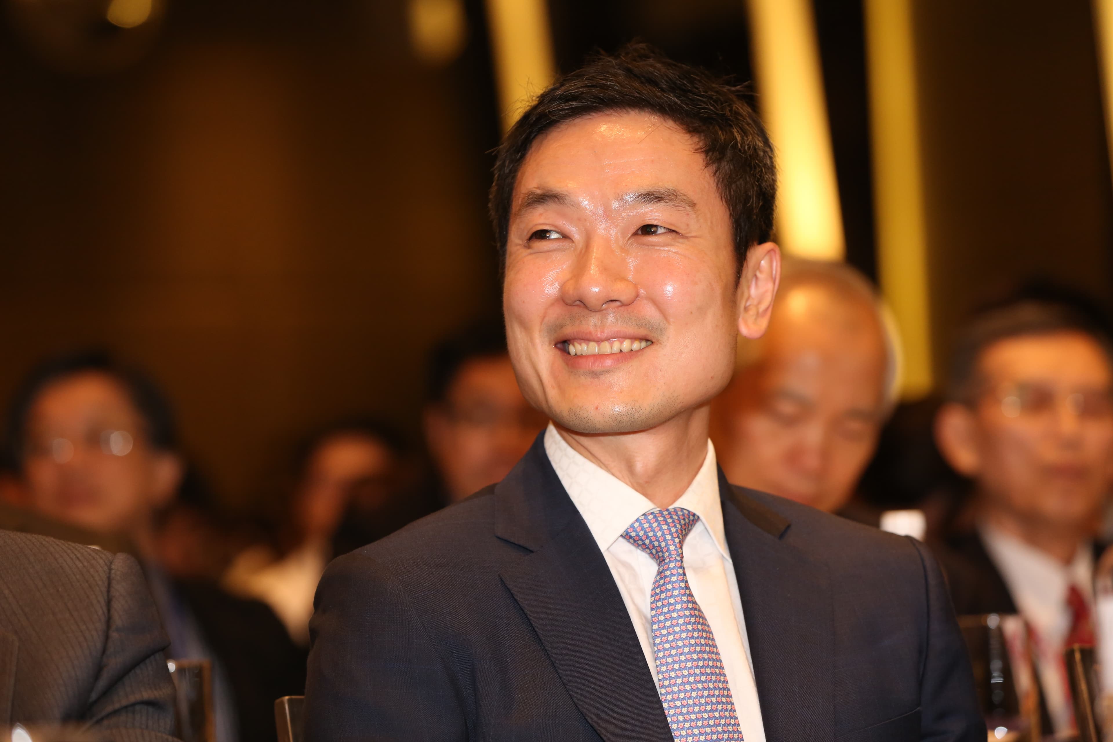 陳林正將泰福董事長交棒給閻雲,如今又回鍋,接下閻雲所留下的泰福董事長職位。