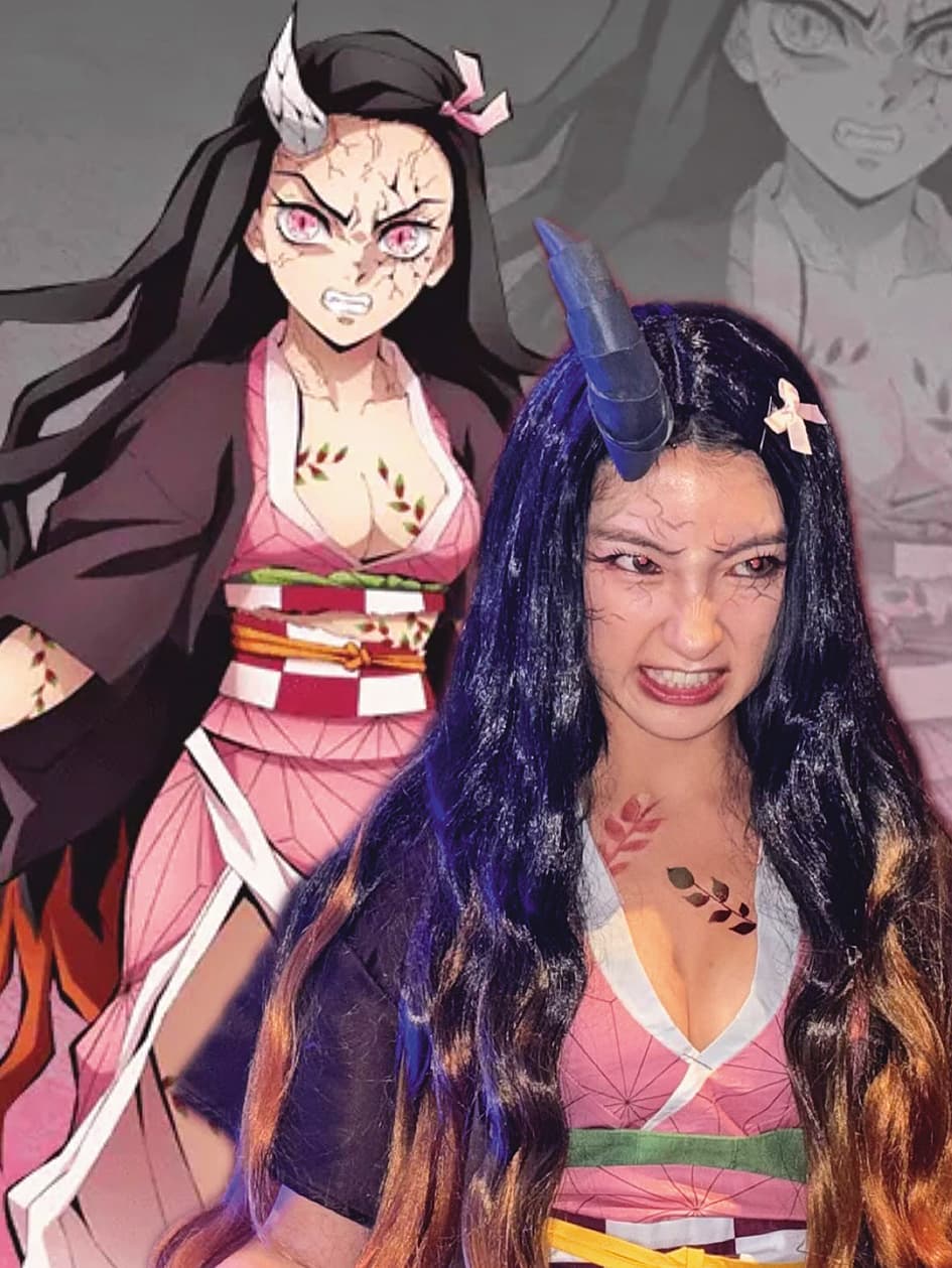 張愛曾cosplay 動漫人物相當惟妙惟肖。(翻攝自張愛IG)