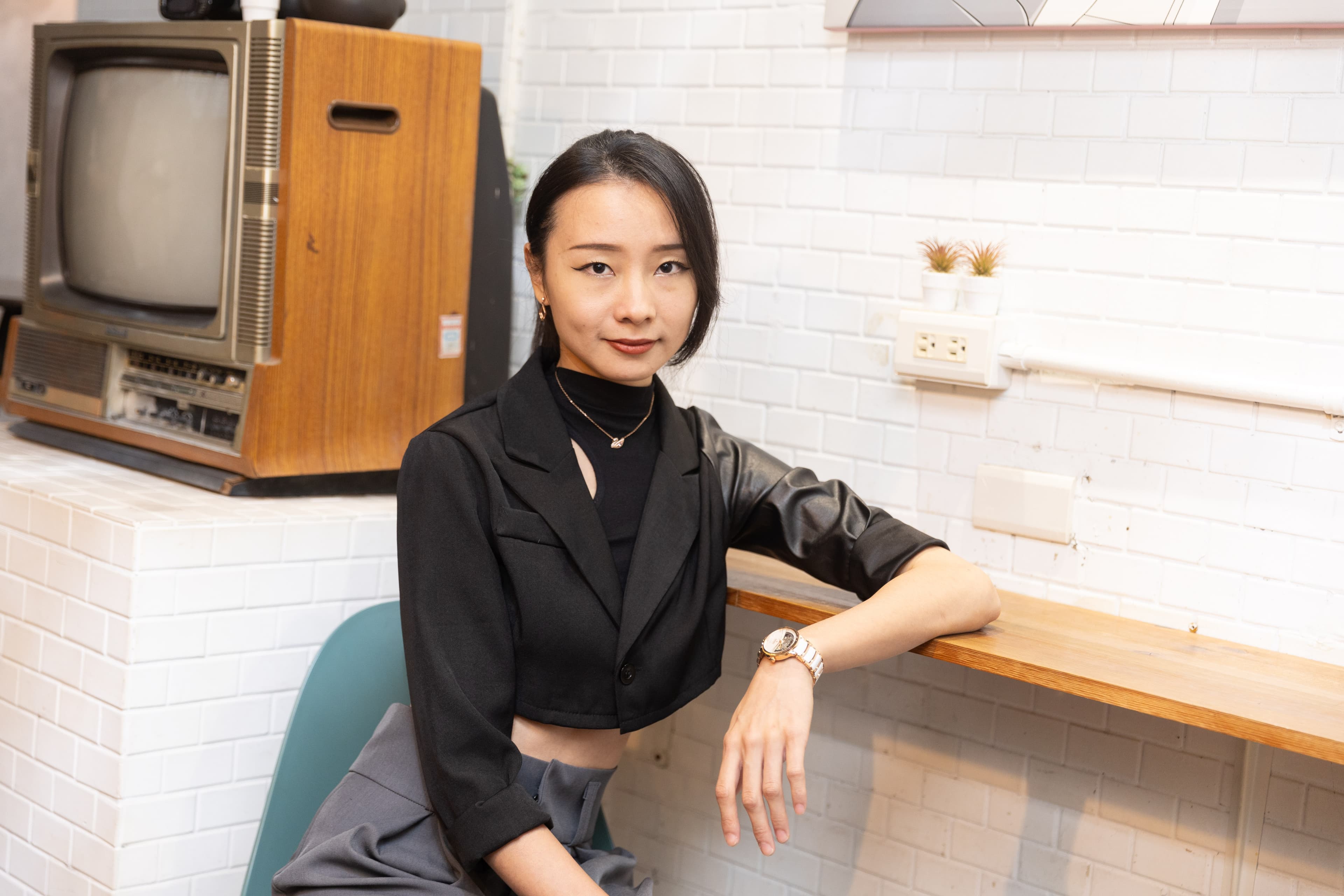 看完《影后》,陳忻玥認為自己的內心和片中飾演大明星的女主角周凡很像。