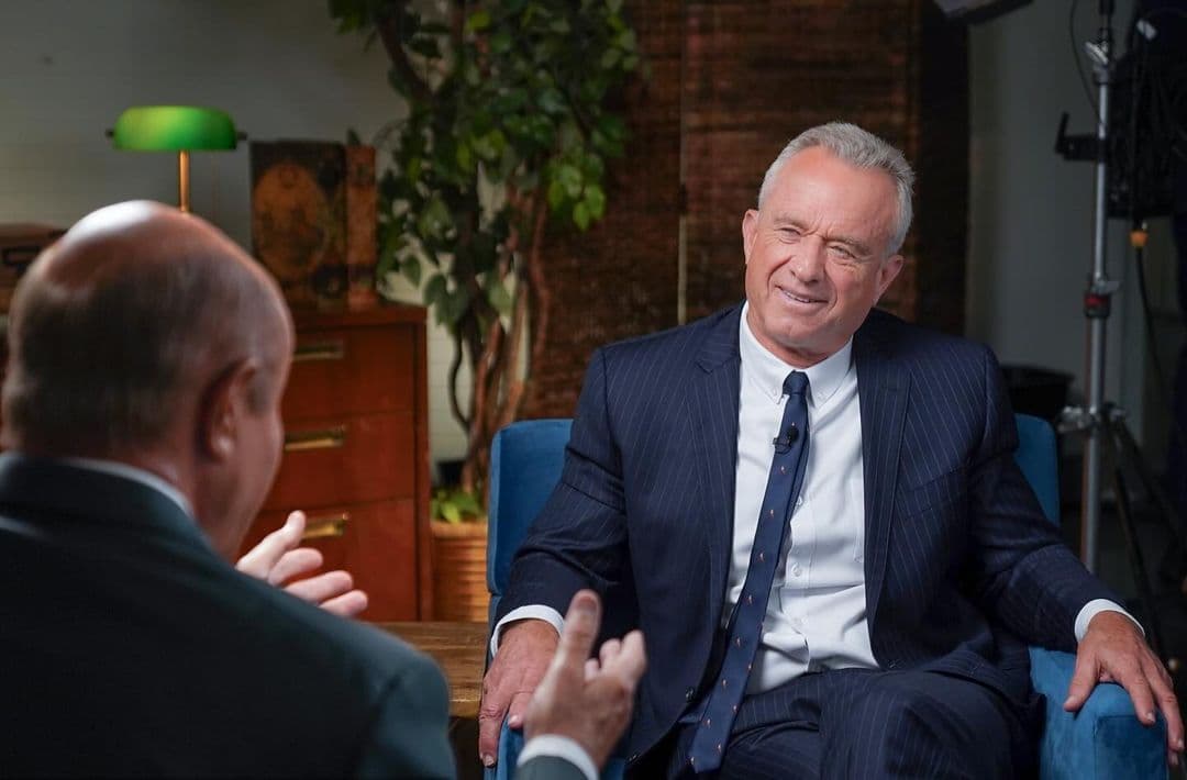小勞勃甘迺迪以獨立參選人身分競選美國總統。(翻攝自臉書Robert F. Kennedy, Jr)