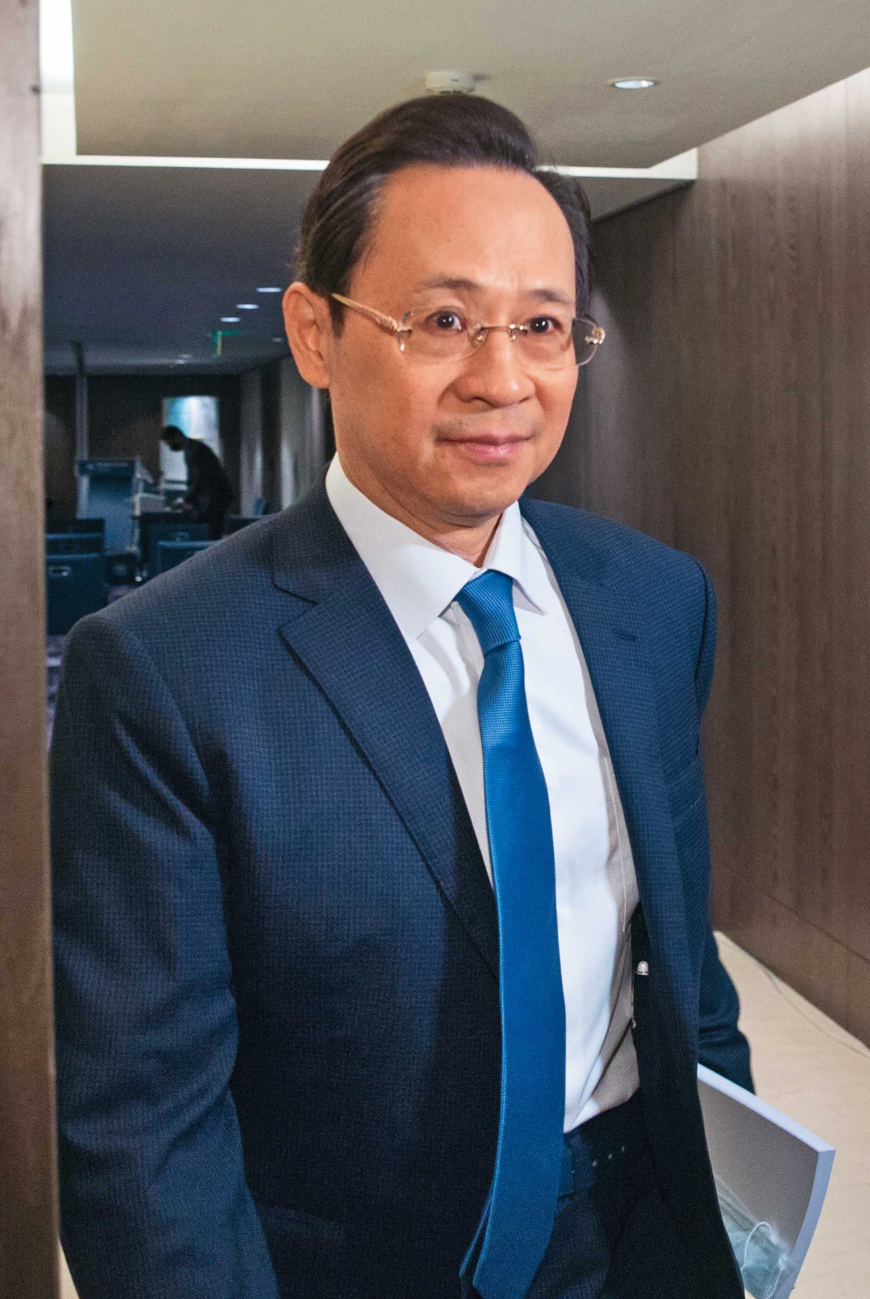 前立委陳建平(圖)曾匯款700萬元至凱思國際,黃國昌遭質疑拿錢辦事修理《鏡電視》。