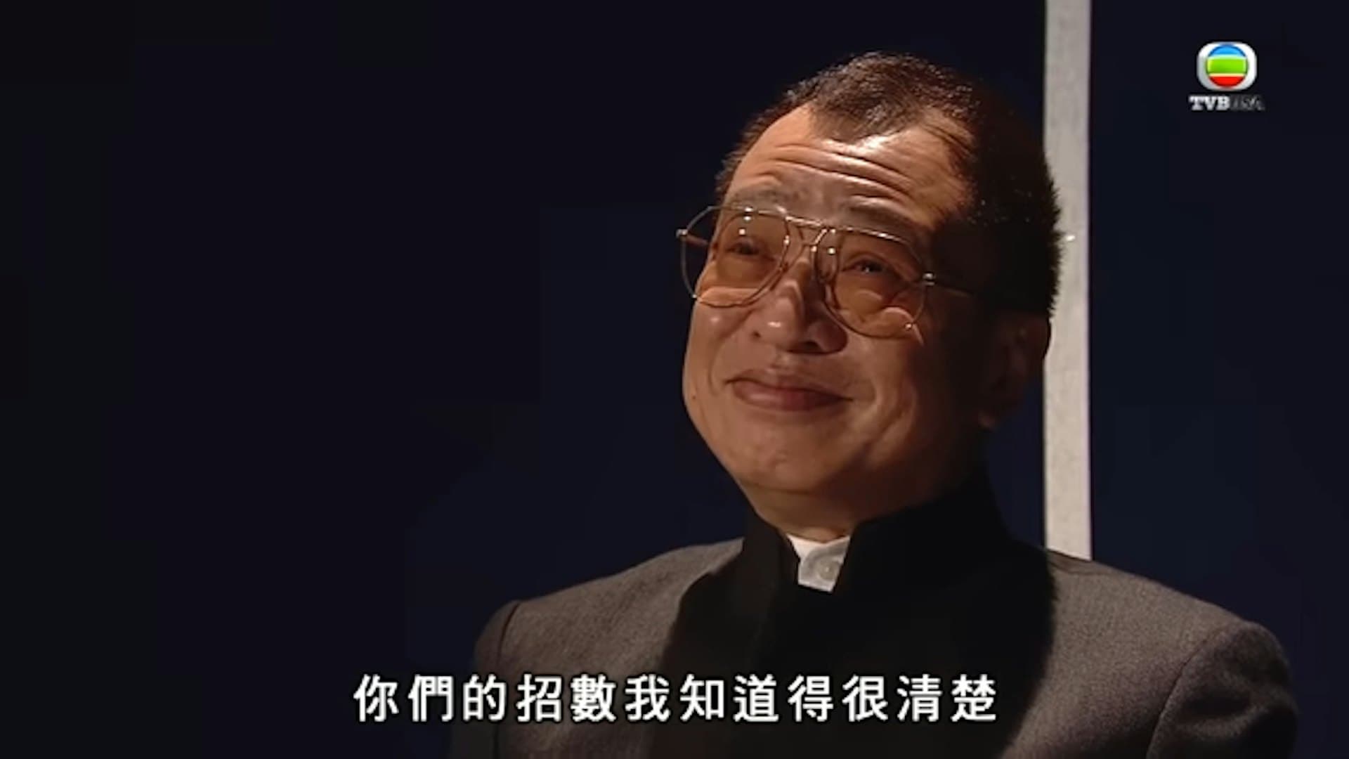 許紹雄影視作品多不勝數，《使徒行者》中的「覃歡喜」令他大受歡迎。（網路圖片）