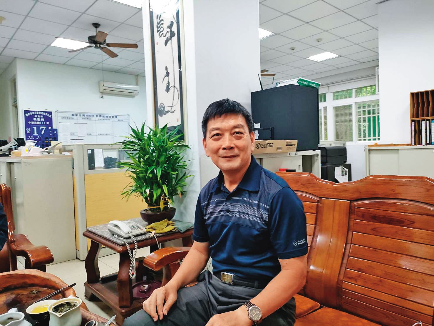 偵辦此案的許銀湶(圖)說,原本堅不吐實的黃姓凶手,因同志情人一句話瓦解心防。(林慶祥攝)
