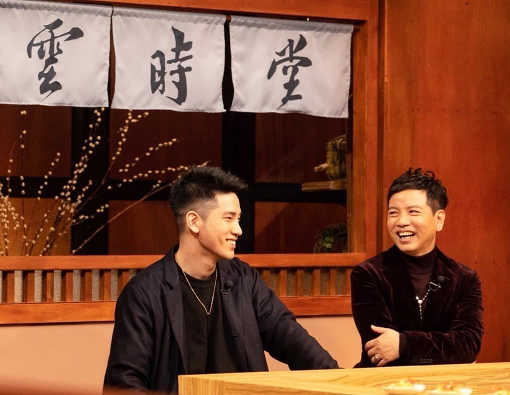 陳銳2020年曾與陳凱倫一起上節目受訪。(翻攝自Instagram)