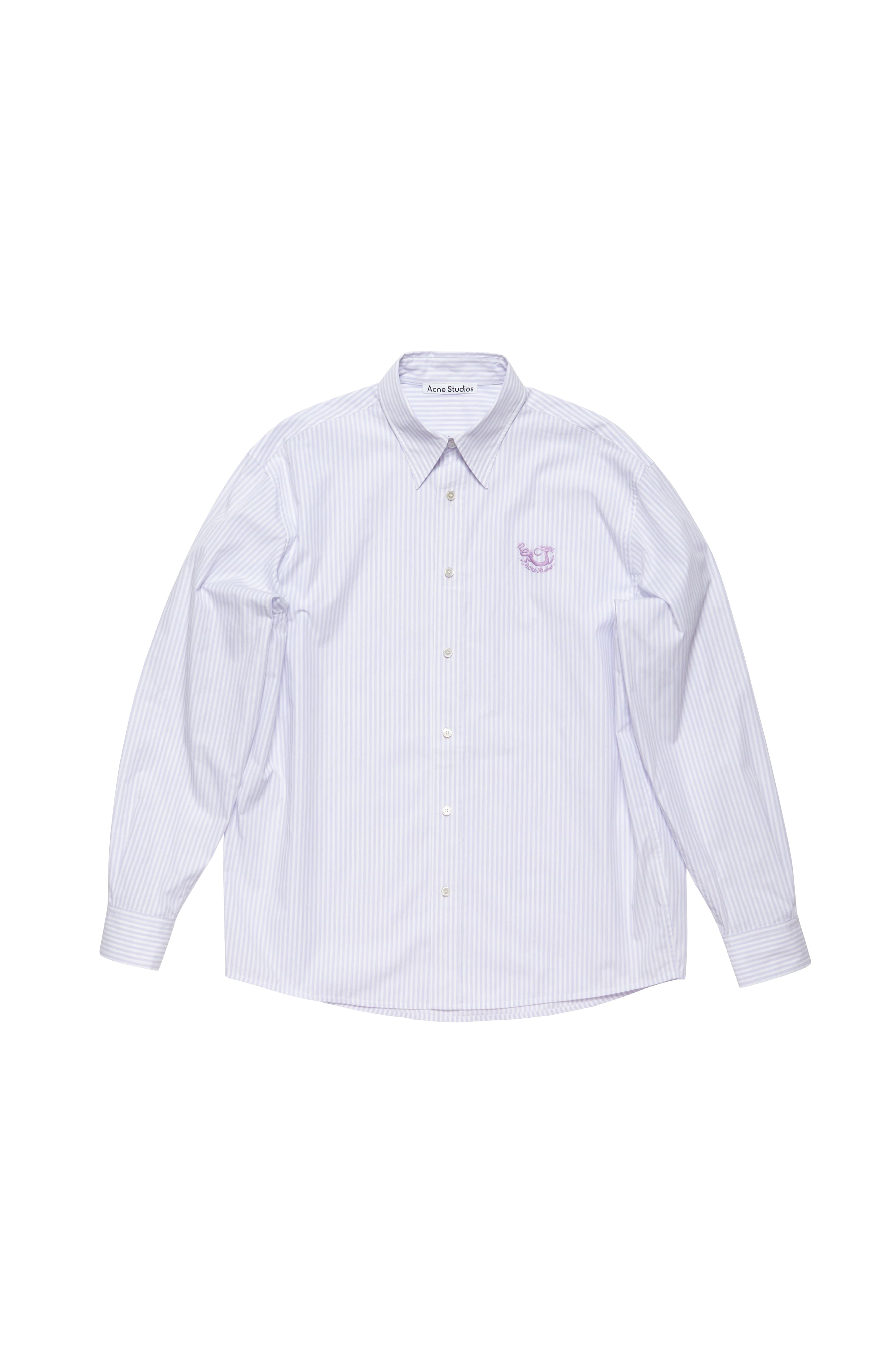 Acne Studios龍年條紋襯衫。NT$16,400(藍鐘提供)
