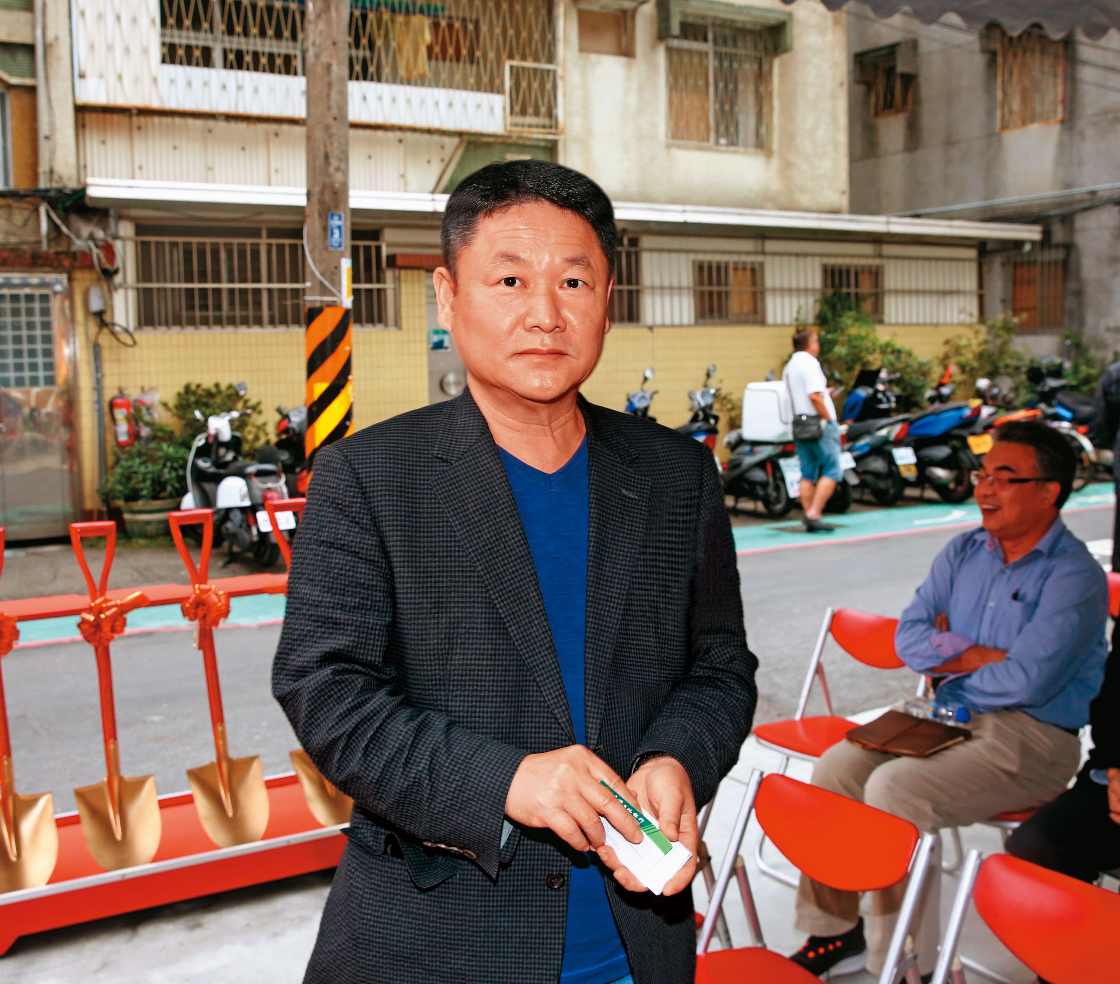 台鋁商場由聯上集團投資經營,圖為聯上集團董事長蘇永義。