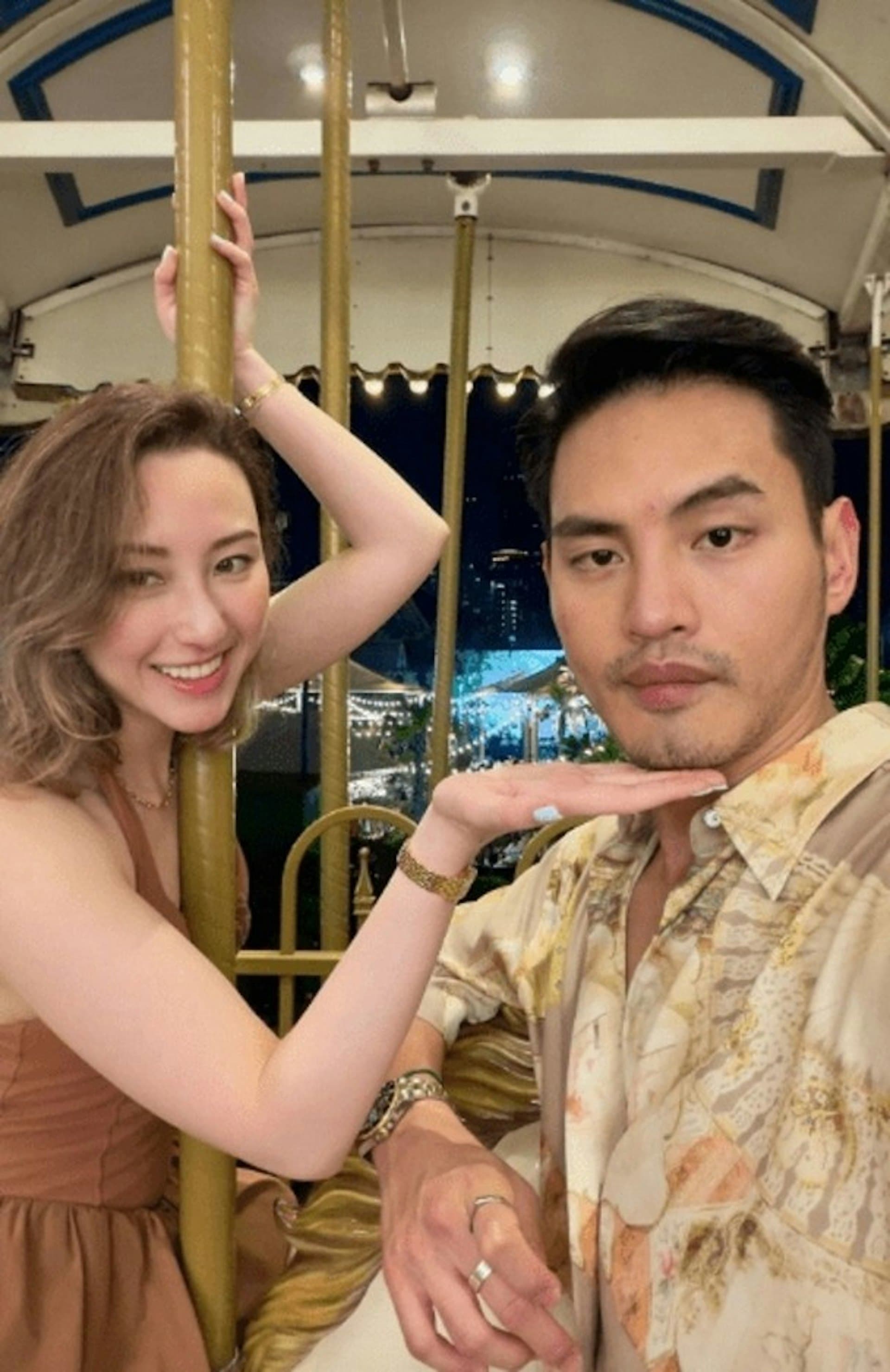 何超雲與Jony過去曾多次同遊,兩人感情穩定。(翻攝IG)