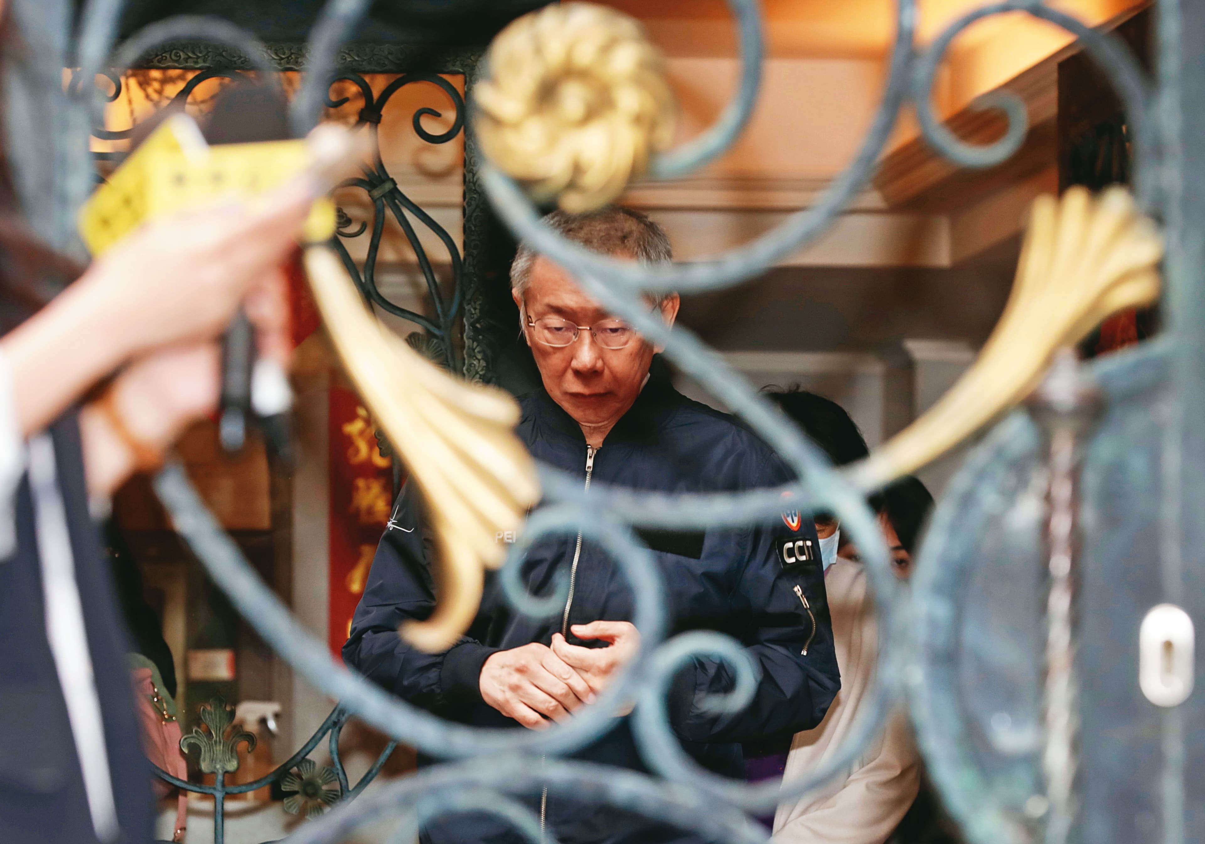 柯文哲(圖)否認扣案硬碟中檔案是他所製作,不過,蔡壁如證實檔案製作者「WEN」就是柯文哲。