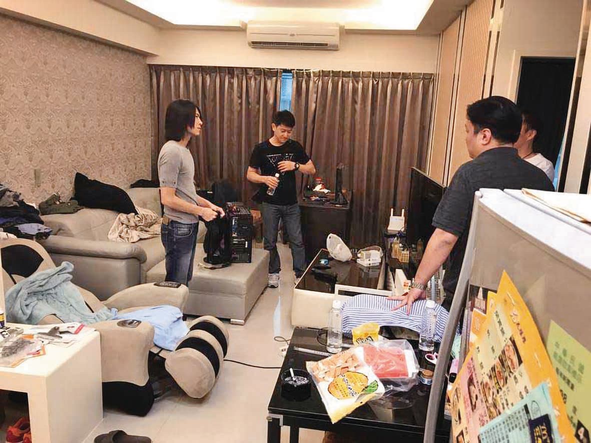 刑事警察局查獲規模最大的賭博集團就是「九州娛樂城」賭博網站,且前後查獲三次。(翻攝畫面)
