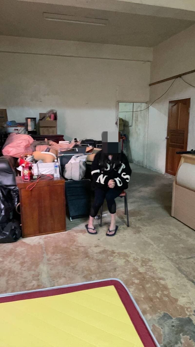 警方以車追人,南下苗栗攻堅,救出毫髮無傷的曾女,救援過程不超過6小時。(翻攝畫面)