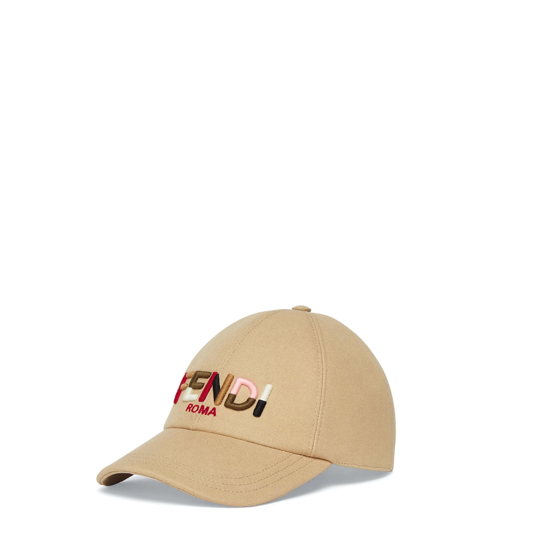 七夕情人節限定系列多彩logo棒球帽,T$19,400。(FENDI提供)
