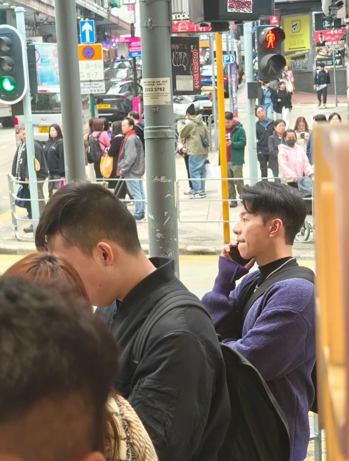 網友覺得林子超的側面很像許光漢,但正面相差有點大。(翻攝林子超微博)