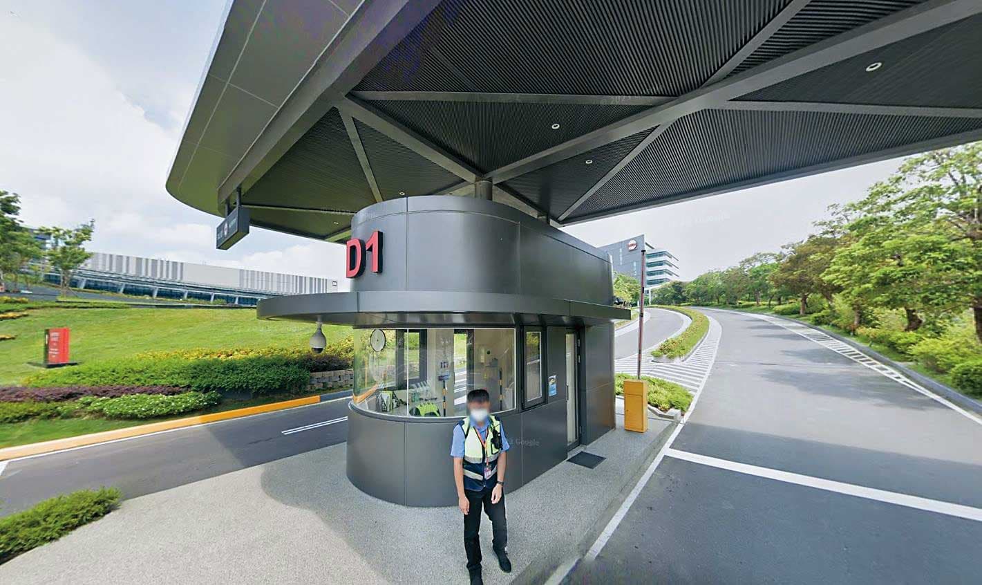 台積電18廠位在台南科學園區,驚傳遭色狼潛入,幸好被害人立刻報警抓人,避免有更多人遭偷窺。(翻攝Google Maps)