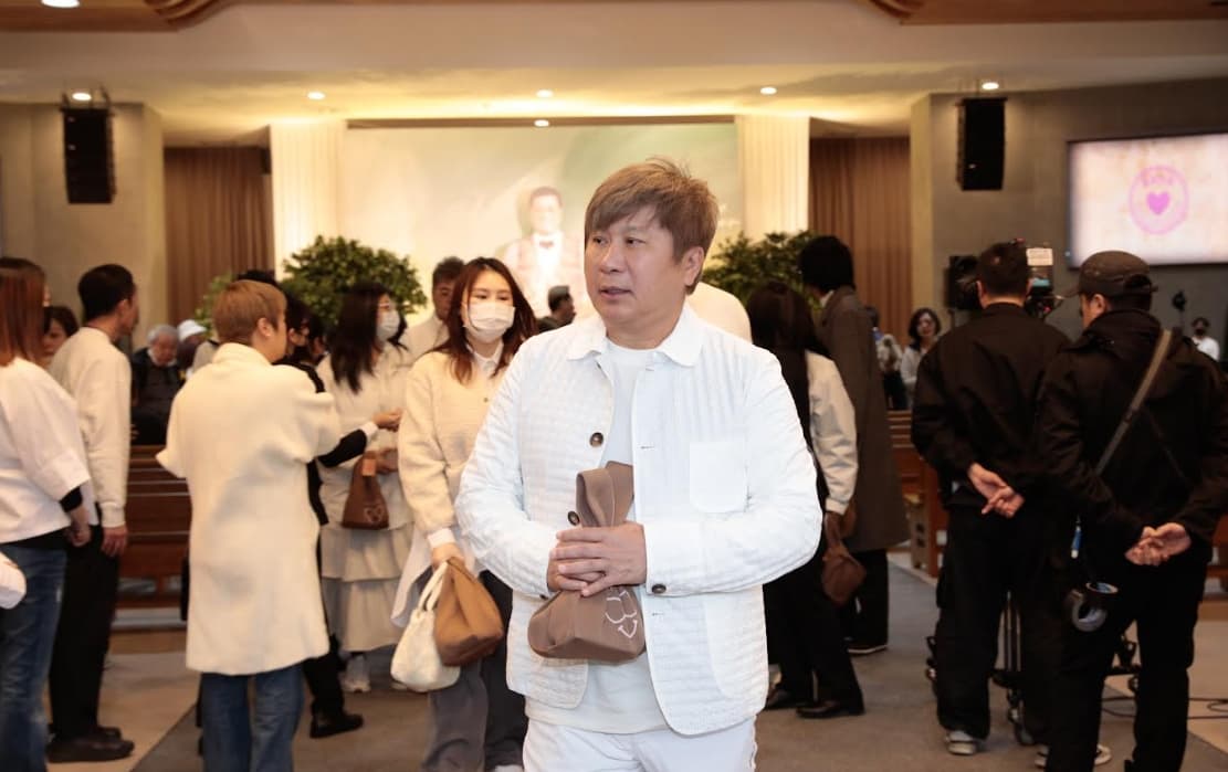 胡瓜到場送好友林光寧最後一程。