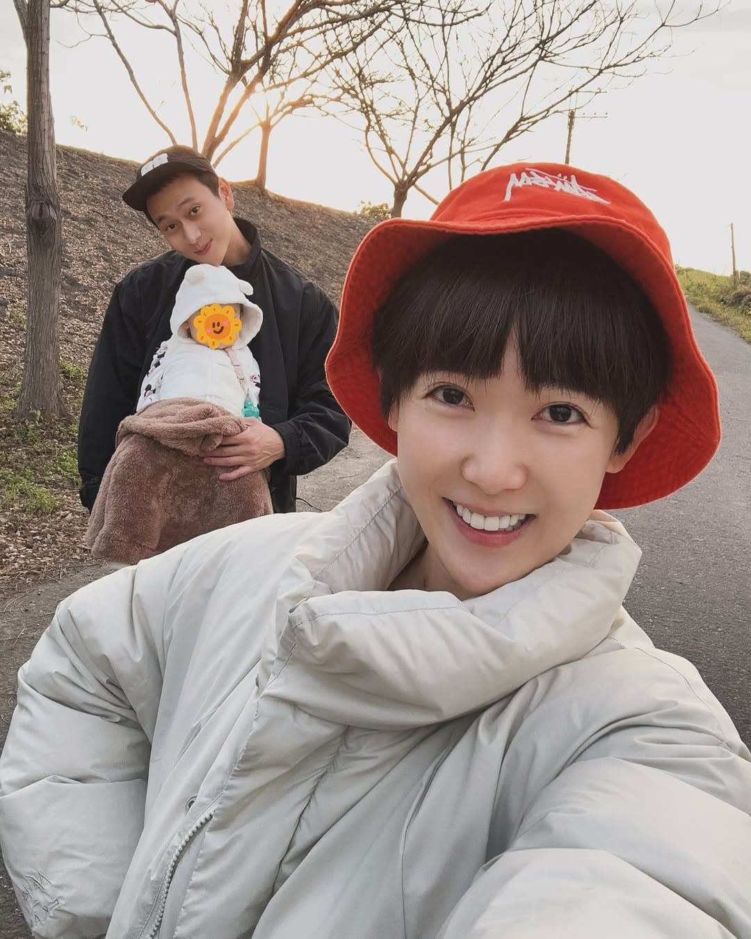 與孫可芳交往多年,2年前2人升格人父人母,劉冠廷如今一提到兒子「小太陽」,話裡盡是驕傲。(翻攝自孫可芳IG)