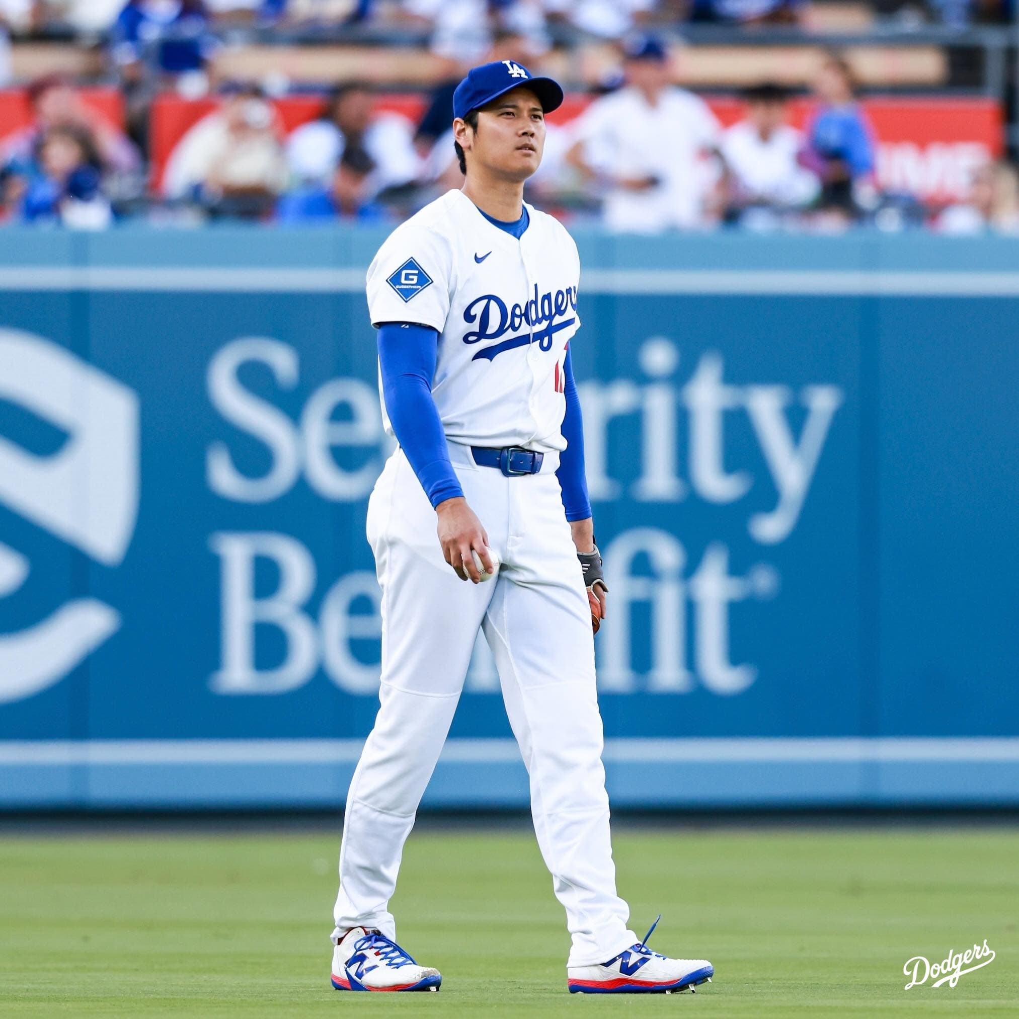 大谷翔平慘遭冒名,拿去詐騙日本人100萬日圓。(翻攝自臉書@Los Angeles Dodgers)