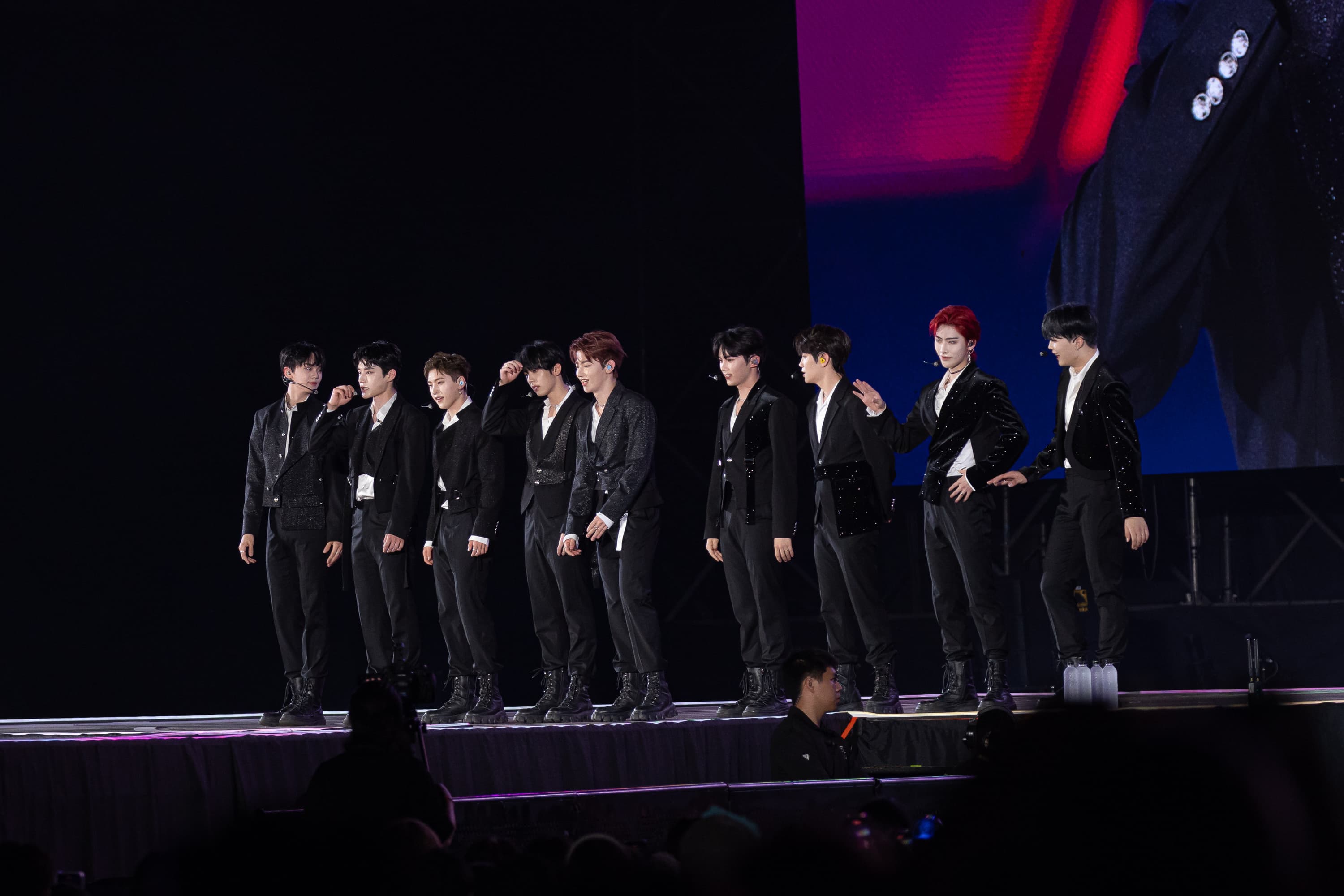 ZEROBASEONE首次在台灣演出。(讀者提供)
