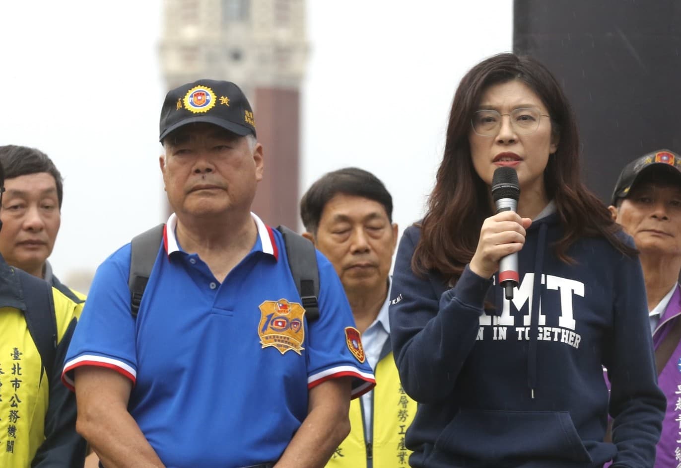 季麟連去年10月被鄭麗文邀請擔任國民黨副主席,近日卻因「開除韓國瑜」一說引發爭議。(鏡報董孟航)