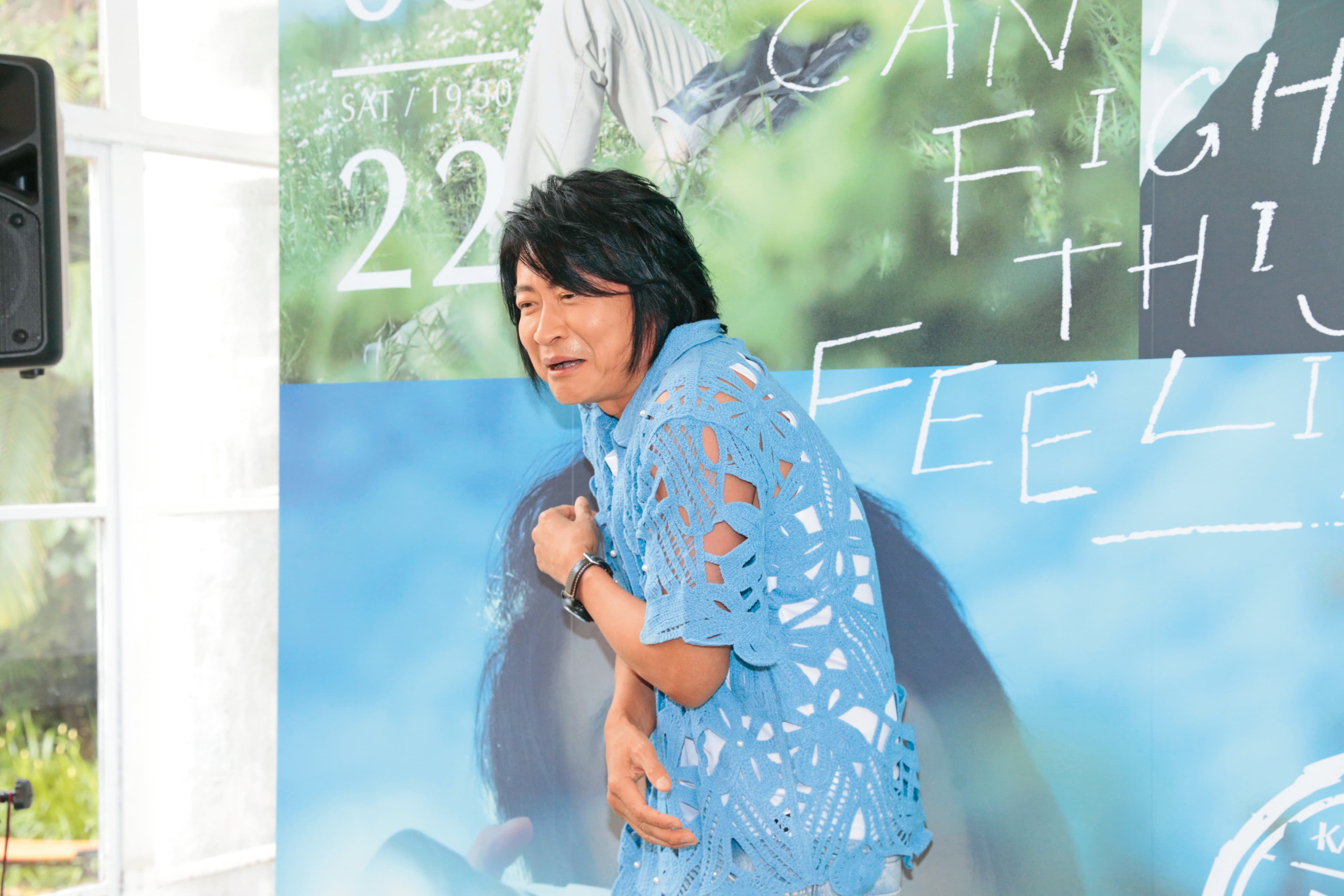 看游鴻明瑟瑟發抖的樣子,應該也是「PTT黨」(怕太太)一員無誤。