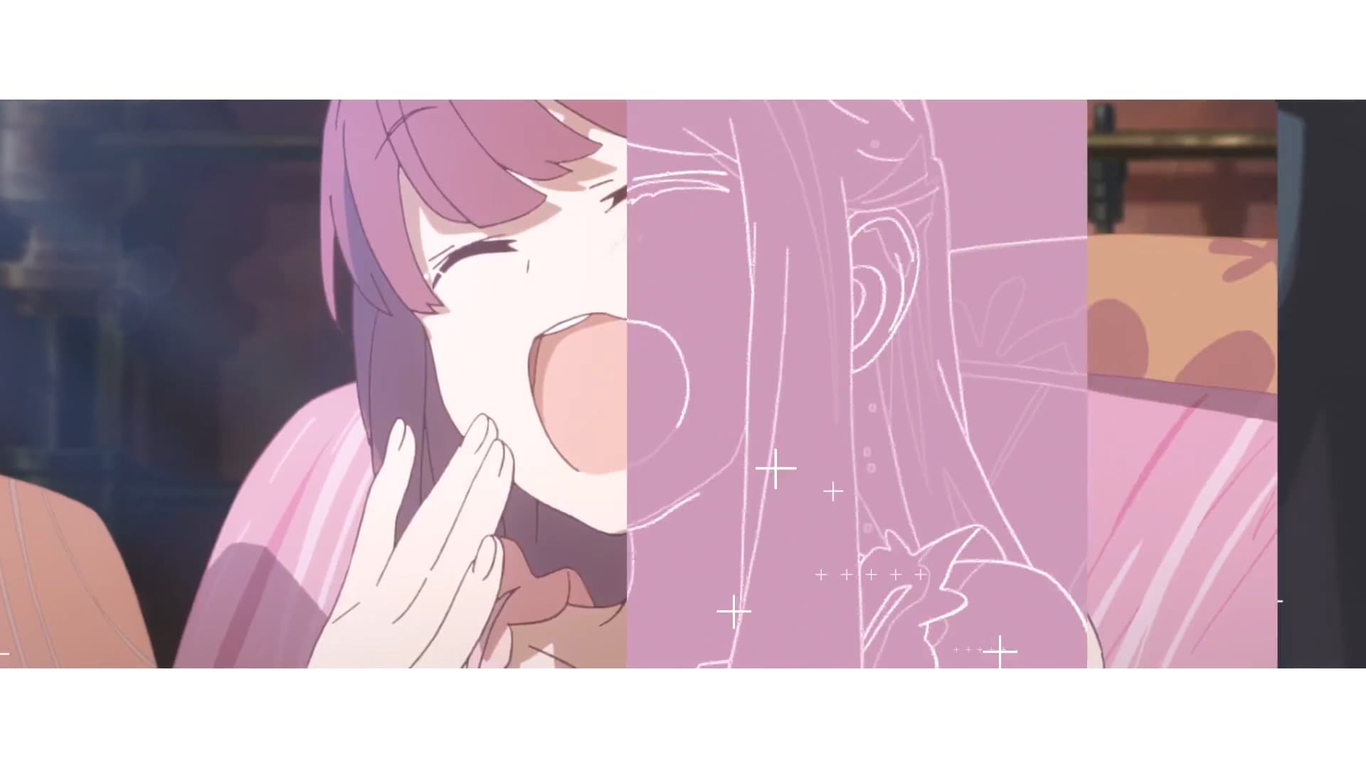 《Shelter》動畫繪製過程(圖片來源:官方幕後花絮)