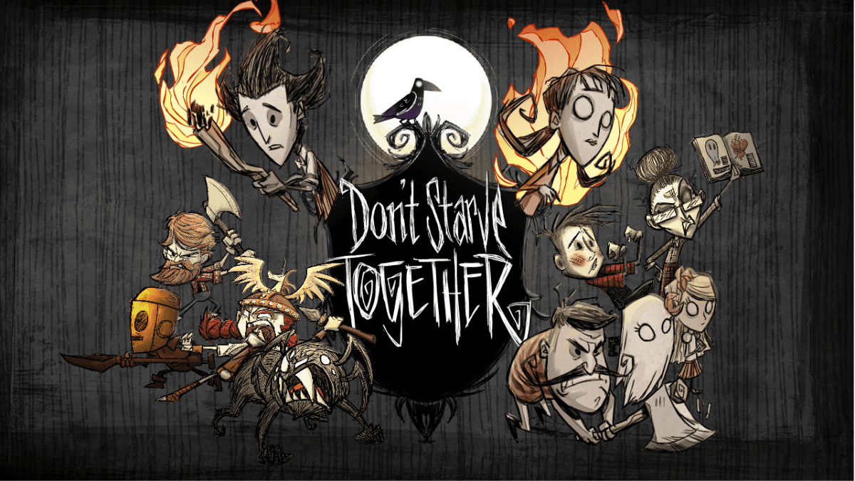 Don't starve together遊戲封面圖,是不是跟今天介紹的遊戲有點像呢?