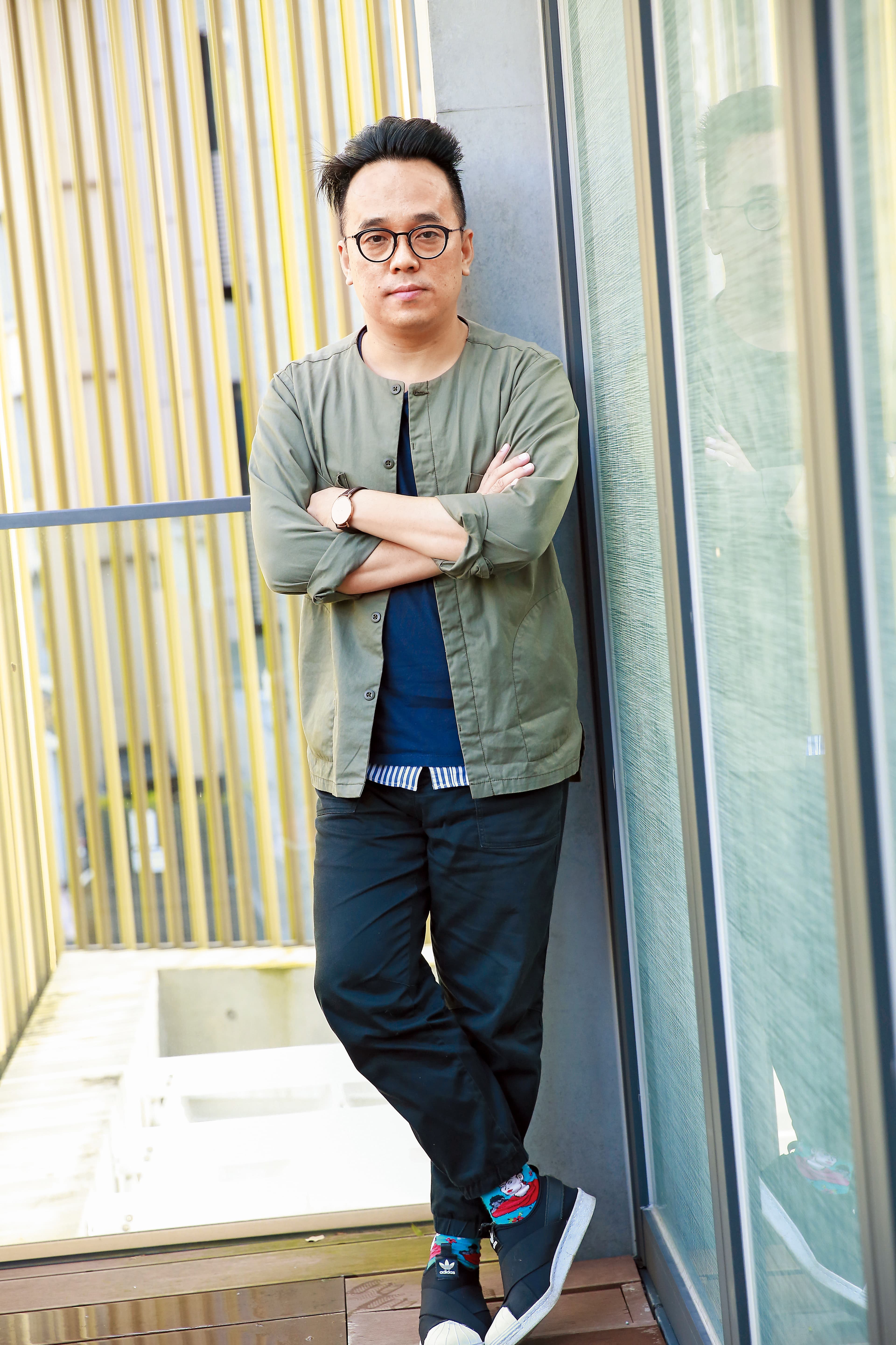 林育賢赴中國發展近4年，在微信成立「北漂台灣人群組」，已有40幾位去北京發展的電影人加入。