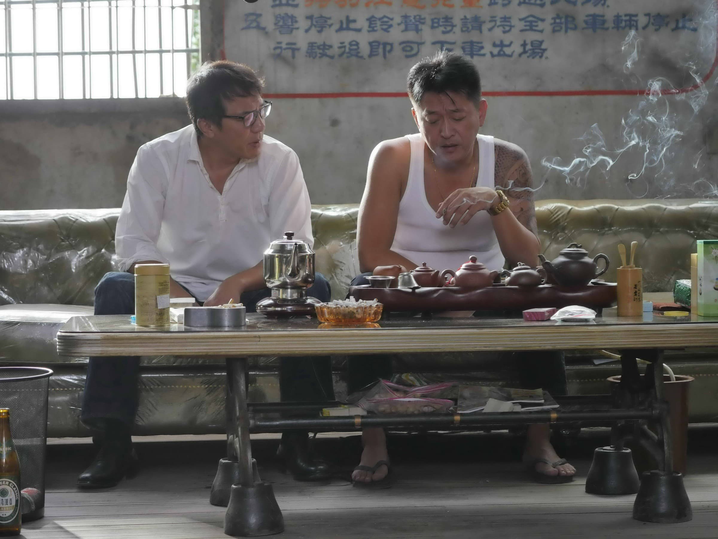 戴立忍陰狠、庹宗華霸氣,《一路順風》拍出黑道大哥的兄弟情義。
