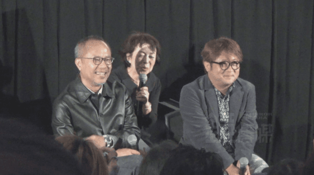 《一路順風》導演鍾孟宏（左）和愛將納豆已是四度合作，不只合拍電影，還兼任納豆「造型師」！