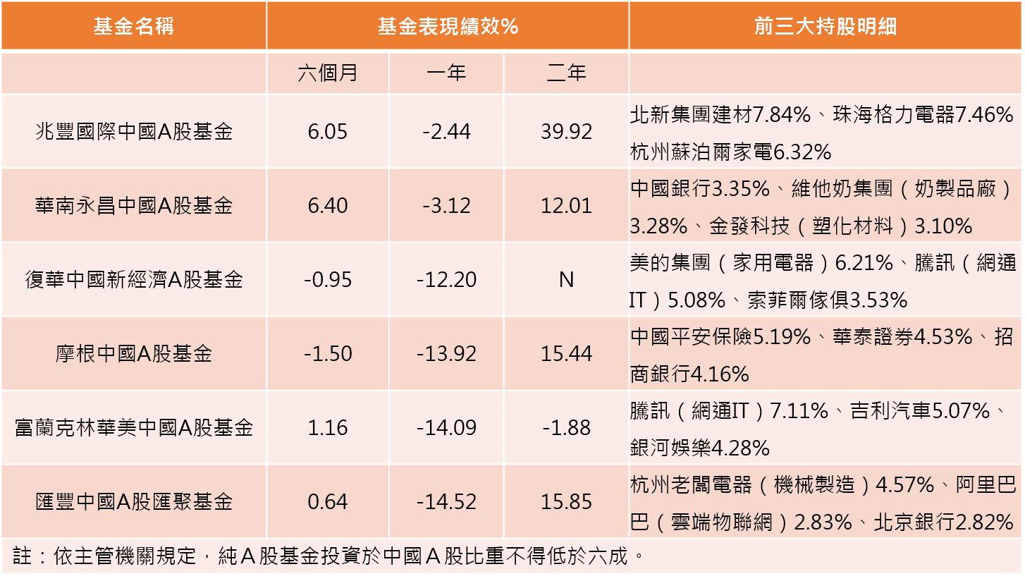 資料來源:理柏資訊,環球分類,截至2016/10/31。投信投顧公會、記者整理。