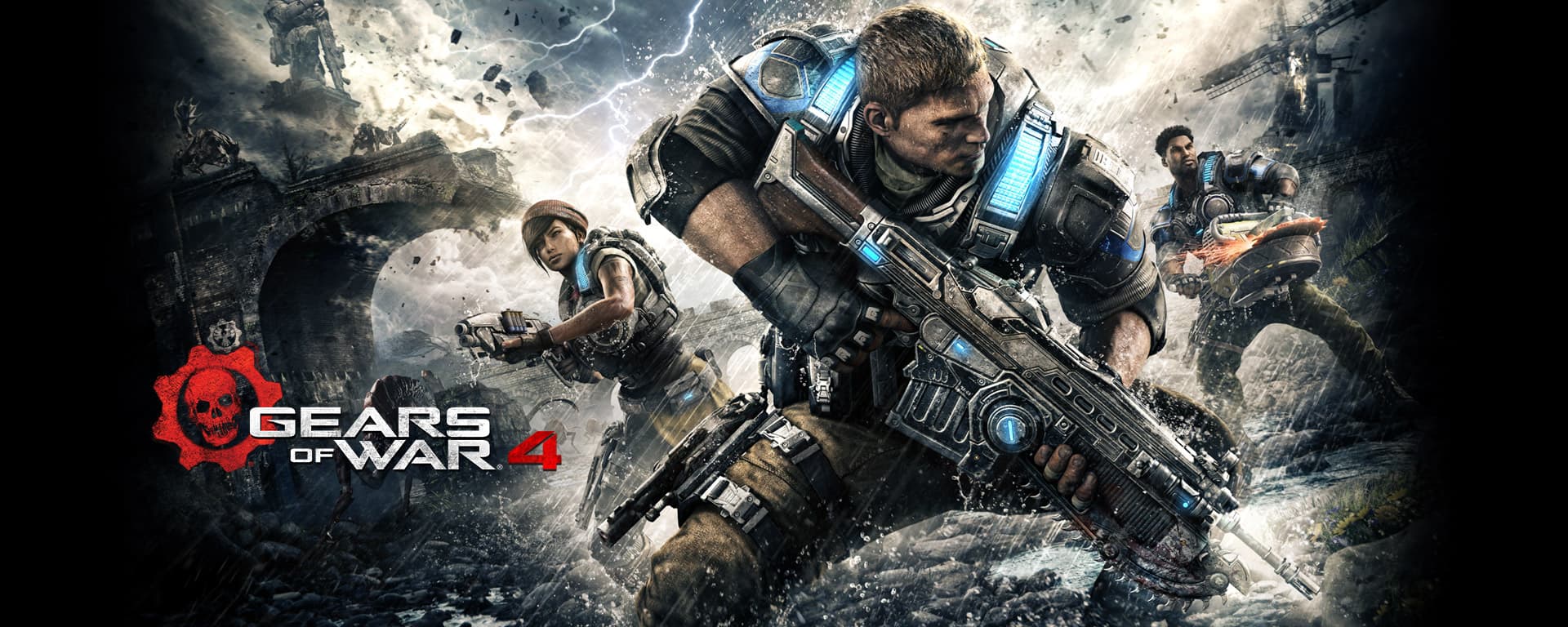 《戰爭機器》是 Xbox 主機上不可錯過的獨佔作品。(圖片來源:微軟 Xbox 官方網站)
