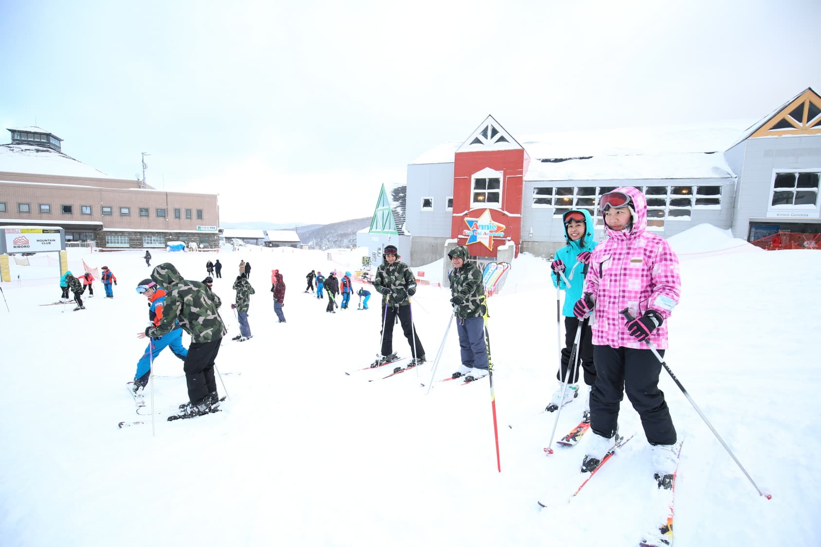 喜樂樂有很棒的滑雪課程，針對國際旅客亦有英語教學。