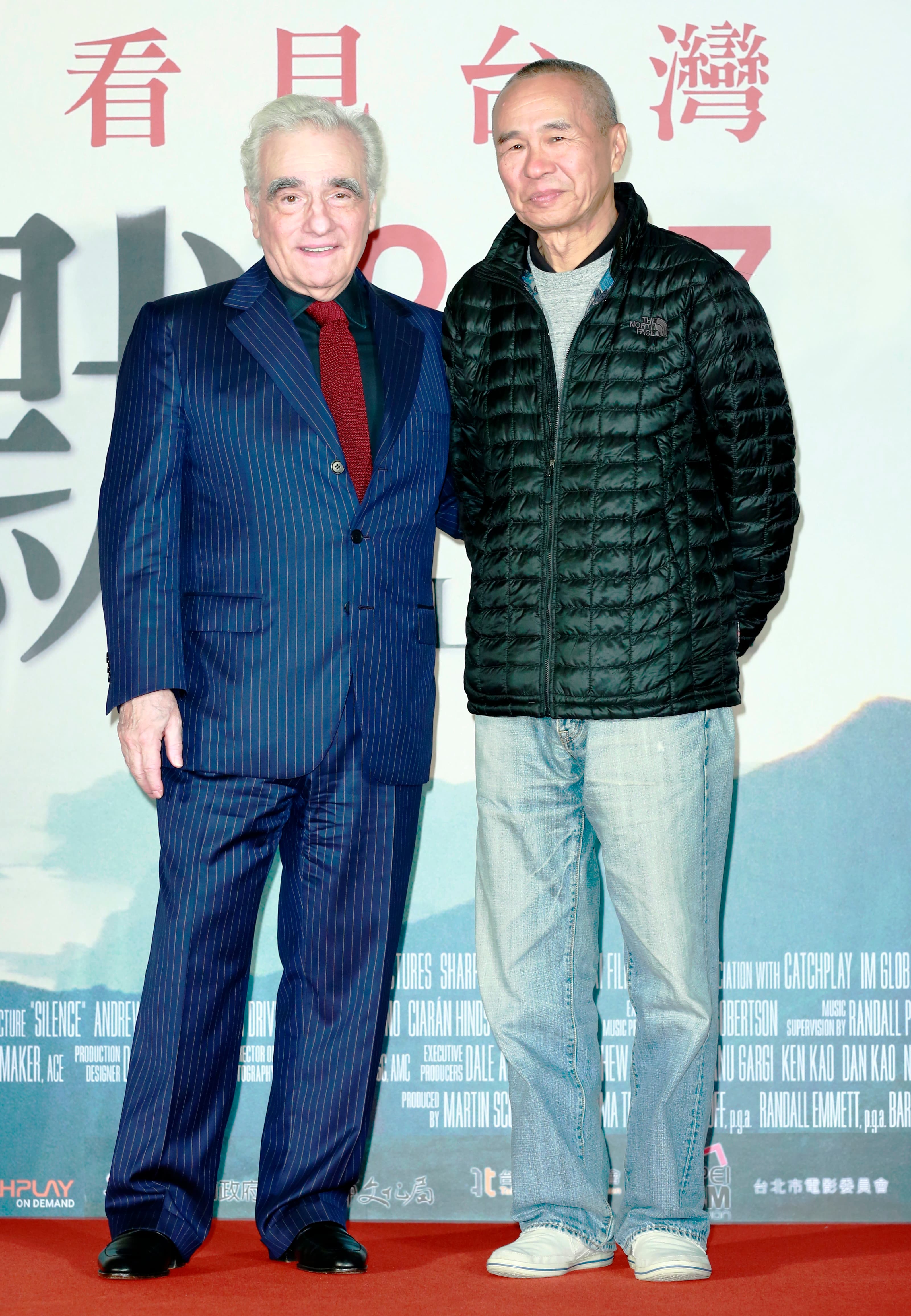 侯孝賢驚喜現身站台力挺,兩位世界級名導在台灣相見歡,留下歷史性的畫面。