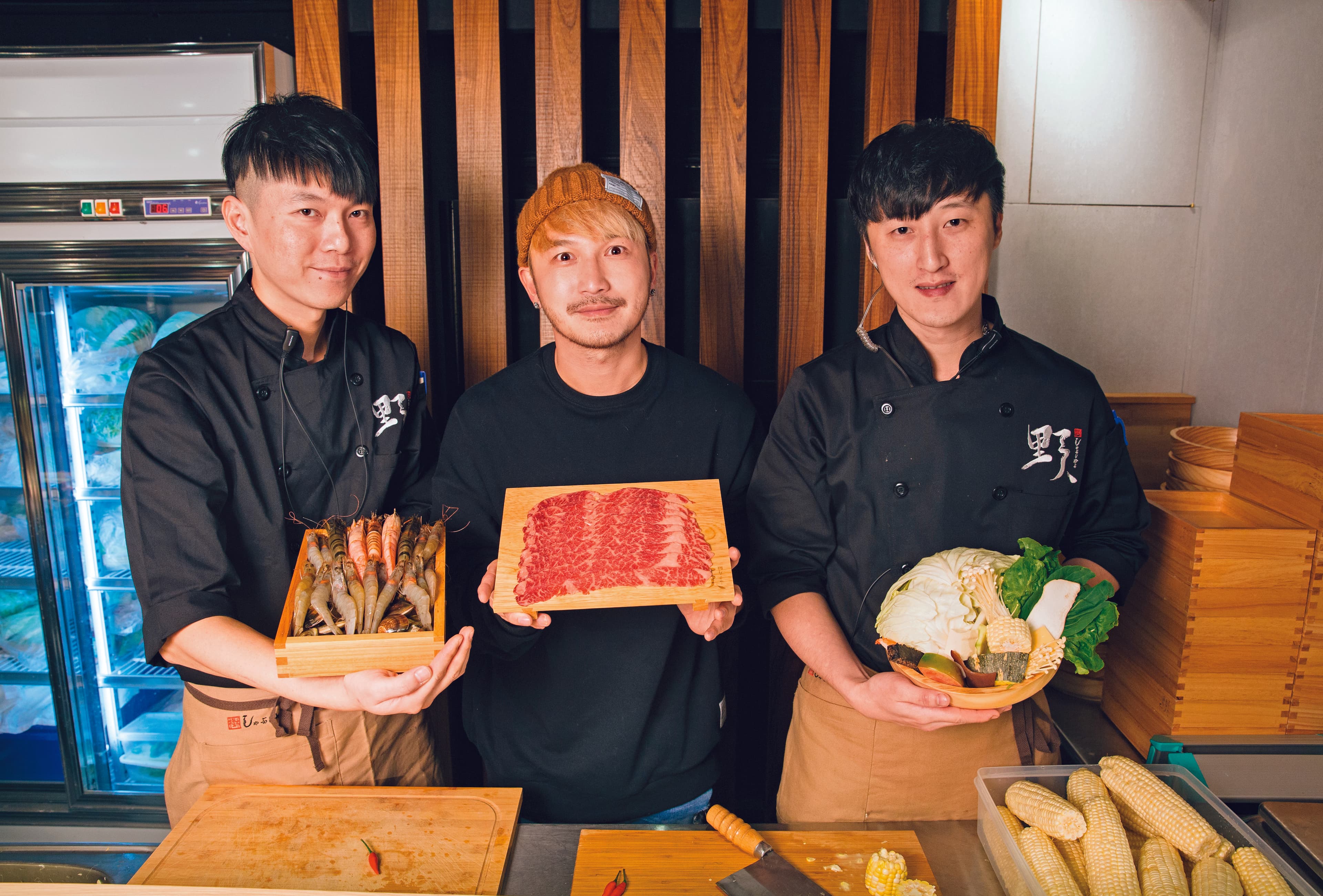 從小在花蓮長大,KID對海鮮與食材講究極簡烹調。