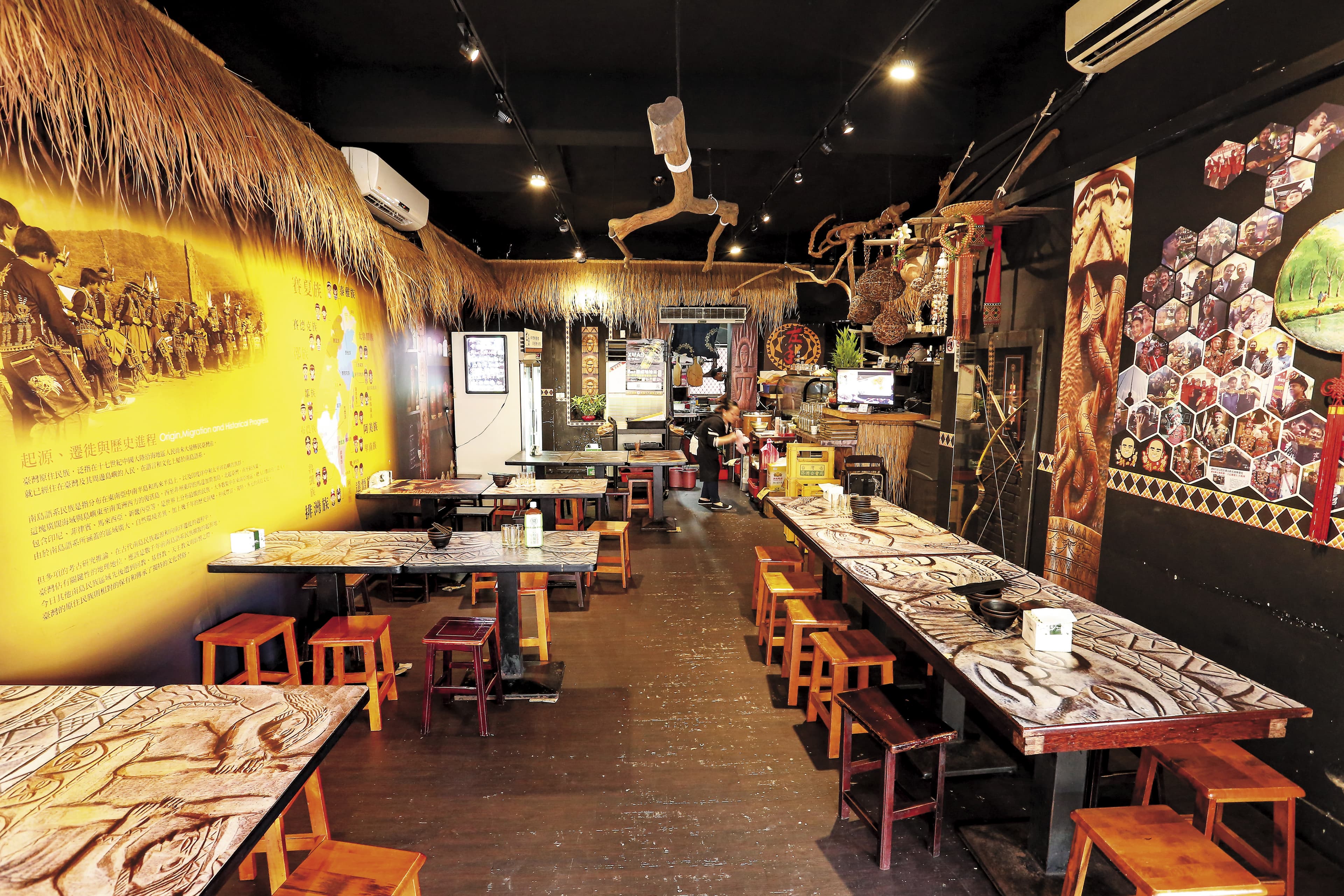 位於新北市的「左手料理」,有道地的排灣族傳統美食,食材幾乎都來自南部及東部原產地,BOXING形容是都市中唯一的家鄉味。