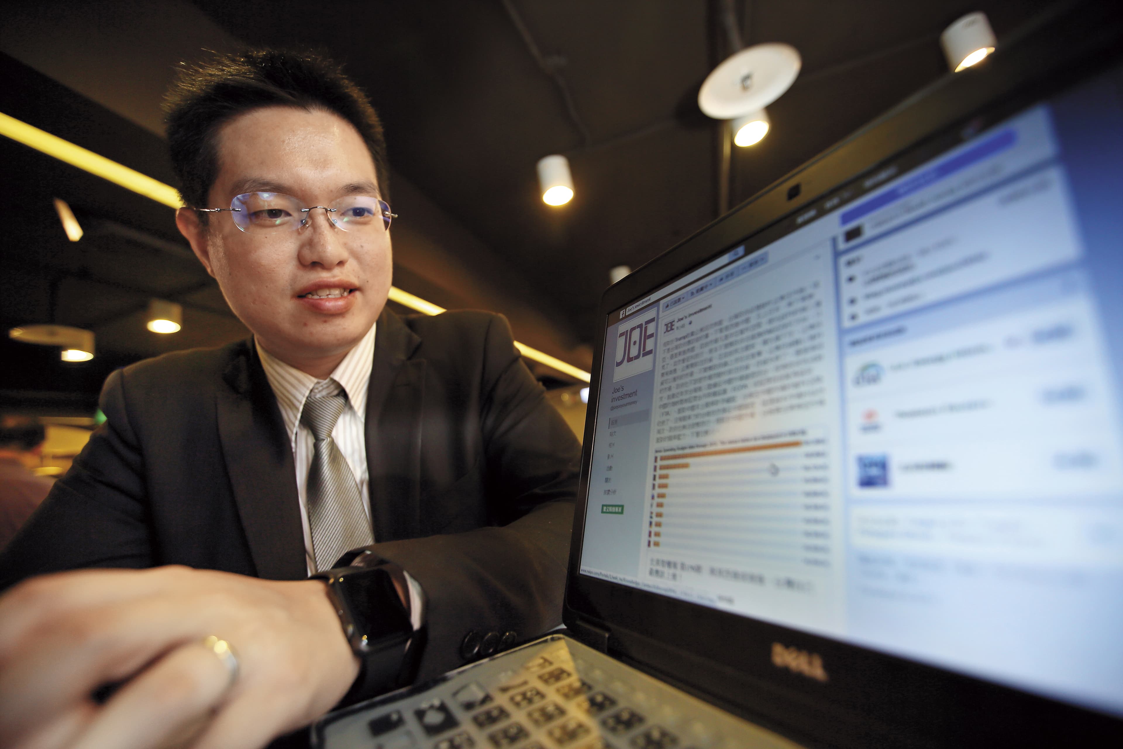 雖然美股漲高，Joe仍說，今年投資的主要區域是「美國」。