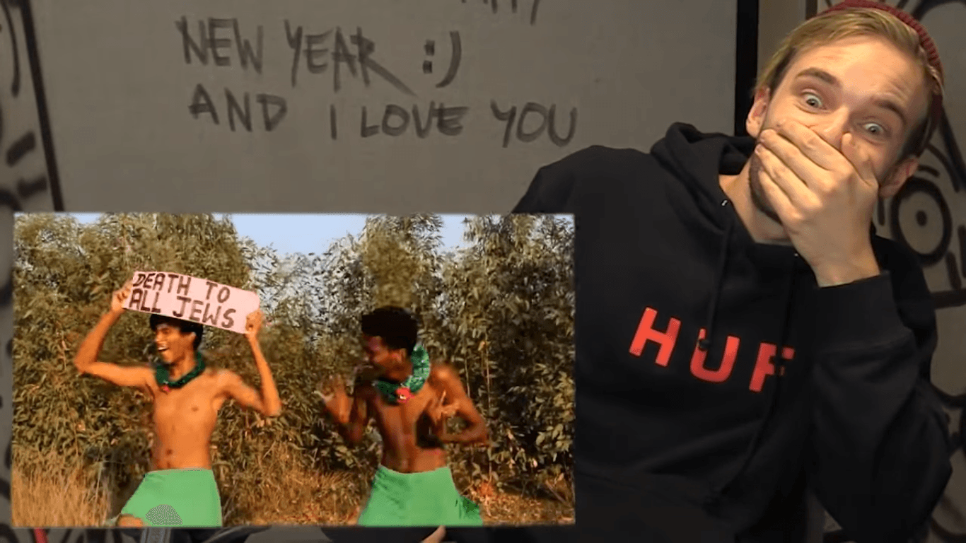 PewDiePie 因為這部玩笑影片損失與迪士尼的合作機會,接連爆出的種族玩笑讓遊戲開發社群一度切割他。