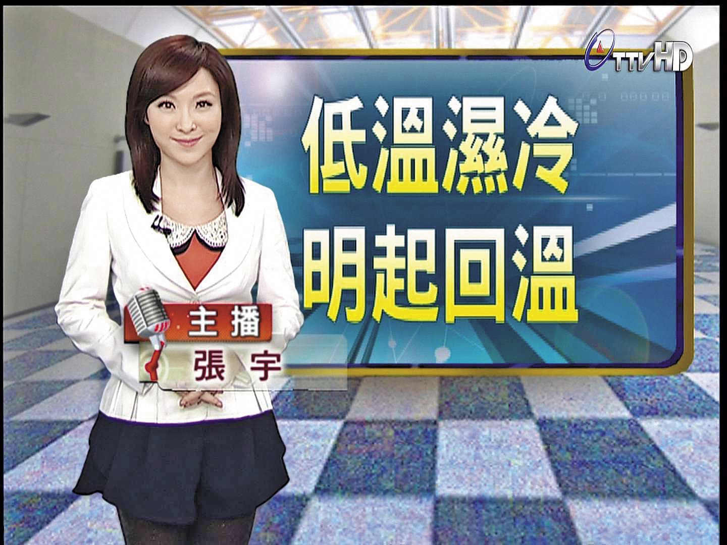 張宇過去是台視力捧主播,曾經話題不斷。(台視)