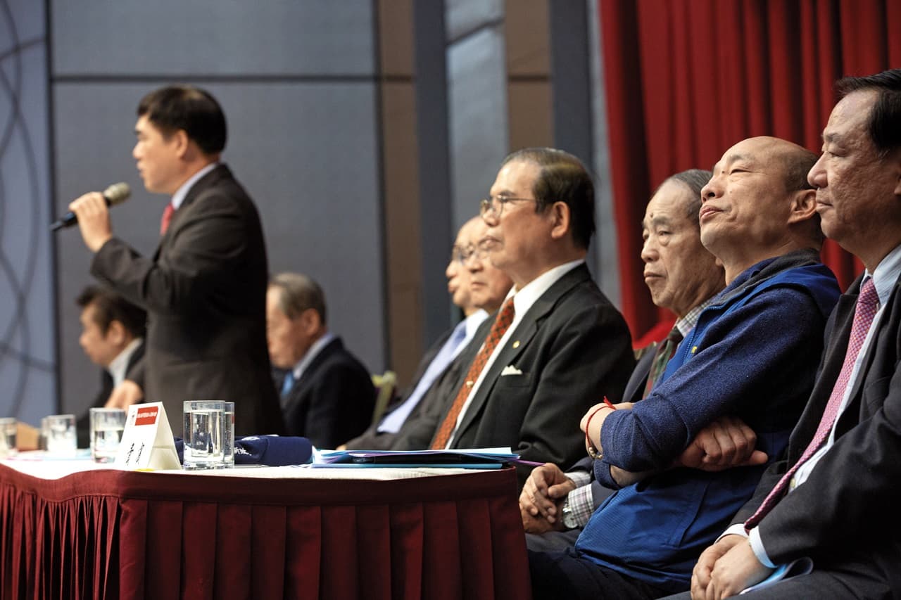 面對國民黨天王光鮮亮麗的選舉,韓國瑜相當不以為然。