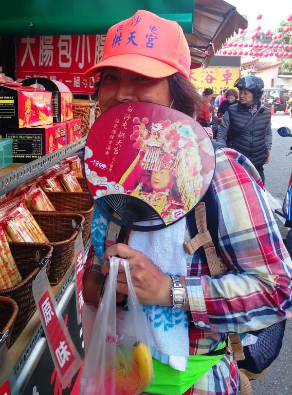 萬小姐的婆婆跟隨進香30多年,現在她和先生也年年參加白沙屯進香活動。