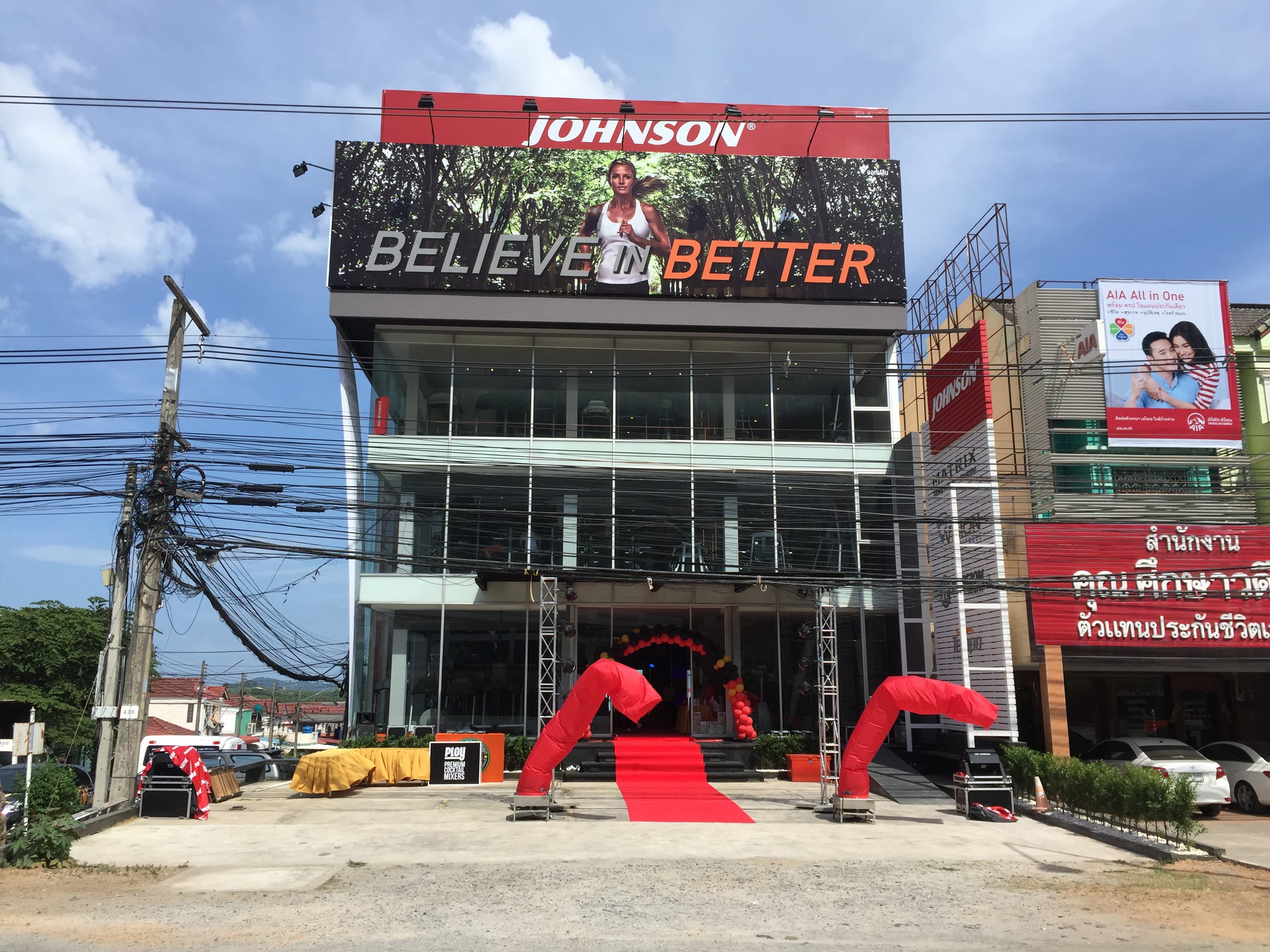 JOHNSON泰國普吉島零售店門市。(喬山提供)