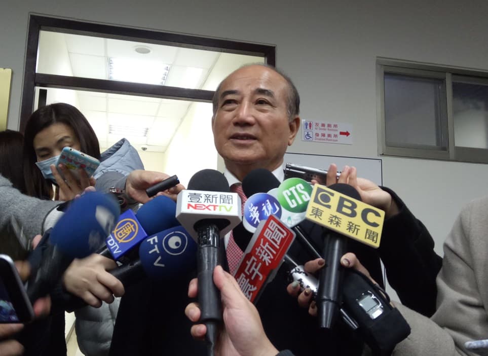 王金平接受媒體訪問，認為自己沒關說，但尊重司法處理。