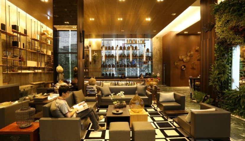 桃城茶樣子為全台唯一一間以茶為特色的人氣旅店。