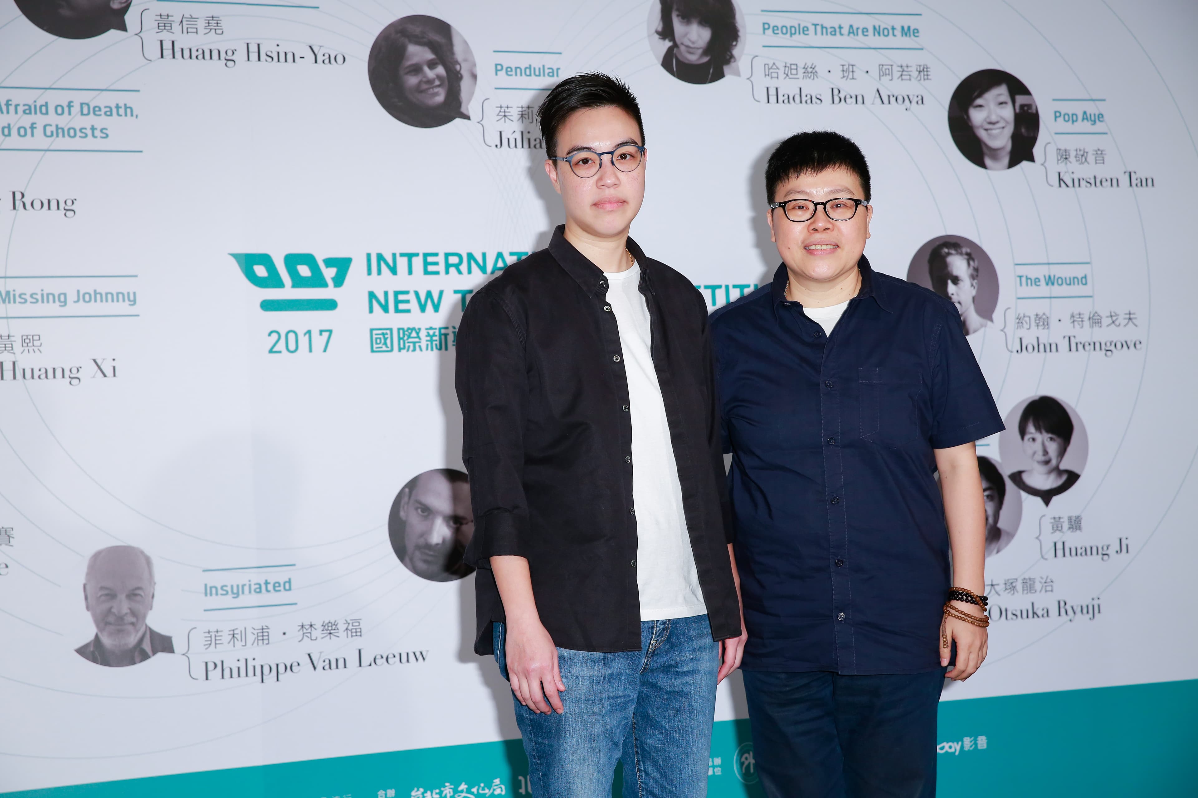 知名電影製片葉如芬(右)以提拔後進的心情,投資導演黃熙完成《強尼凱克》。