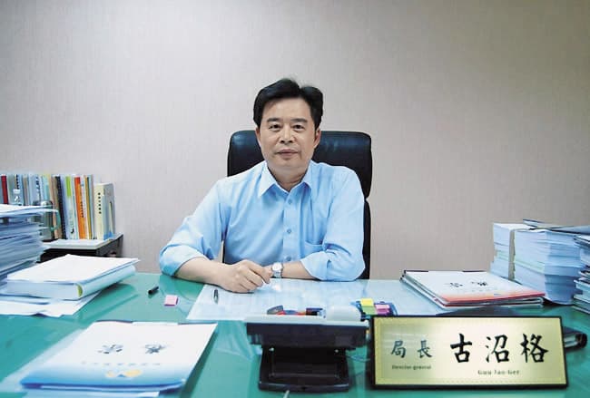 新北市水利局長古沼格稱只有3台機組損壞，後來卻被打臉資料造假。（翻攝自行政院網站）