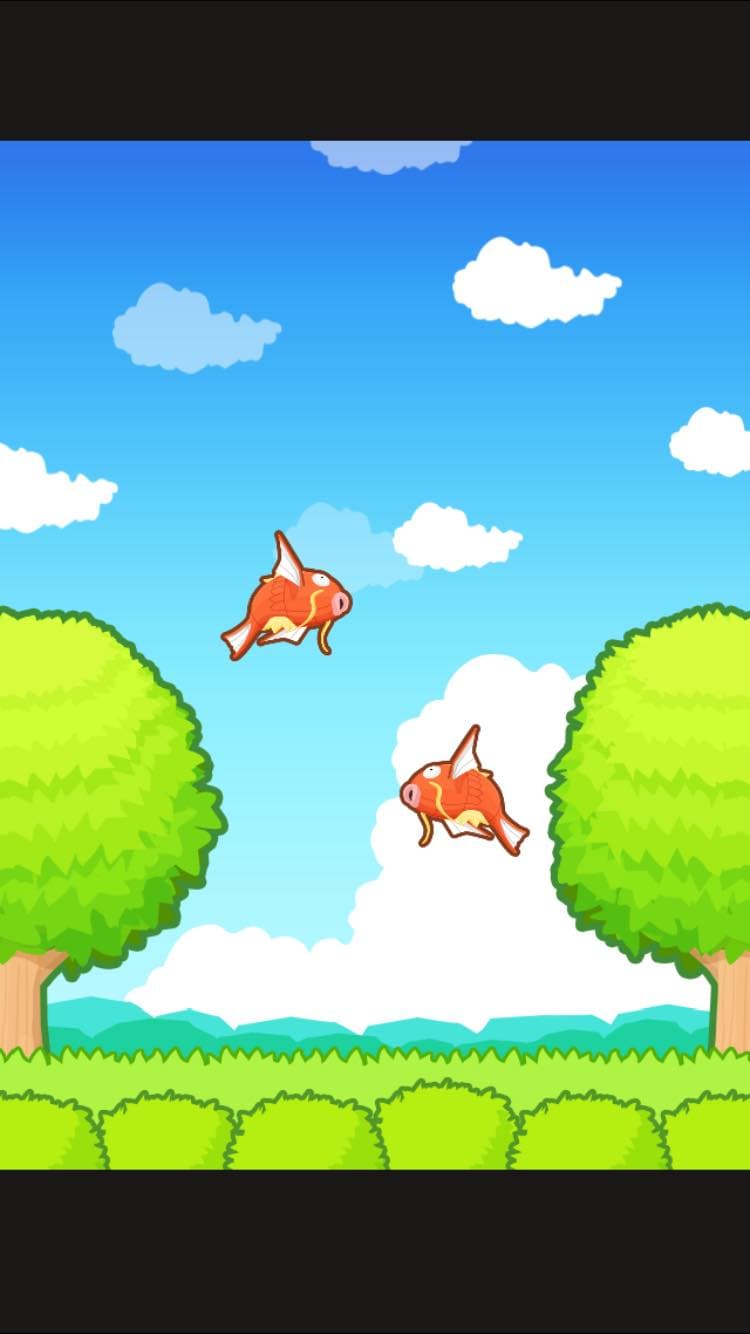 以鯉魚王為主角的養成手遊,畫面十分逗趣